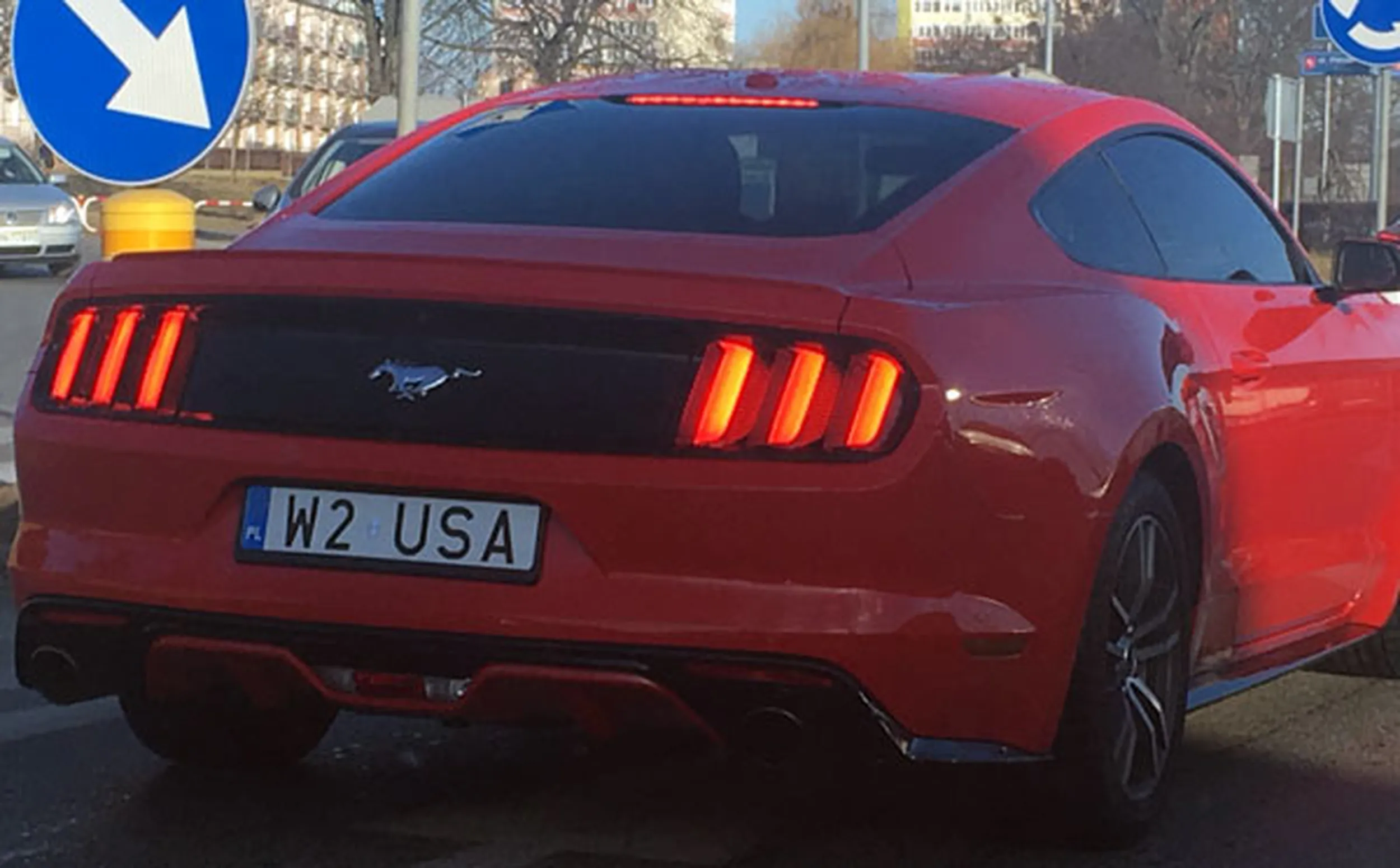 Fajny numer, blacha W2 USA