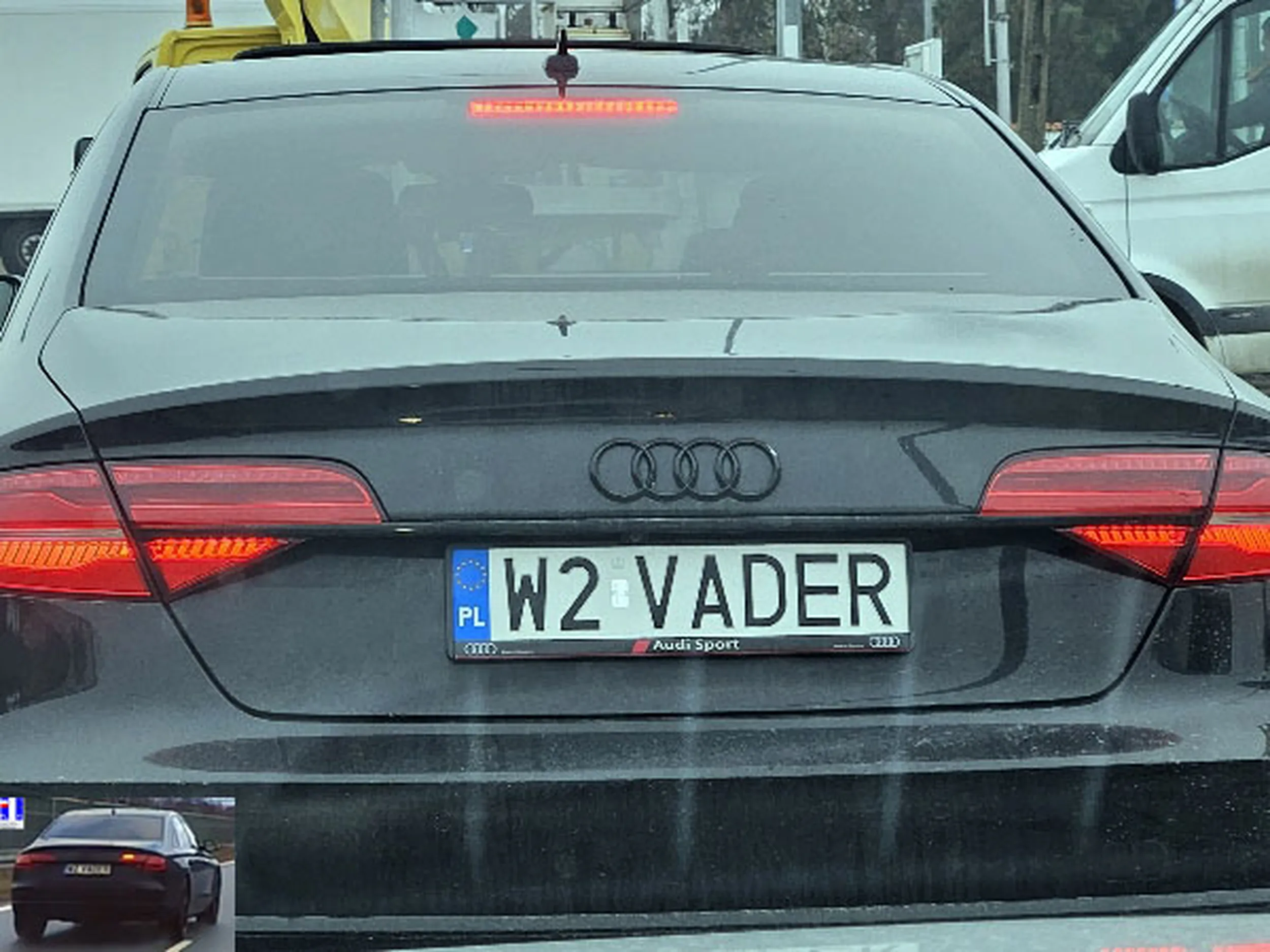 Fajny numer, blacha W2 VADER