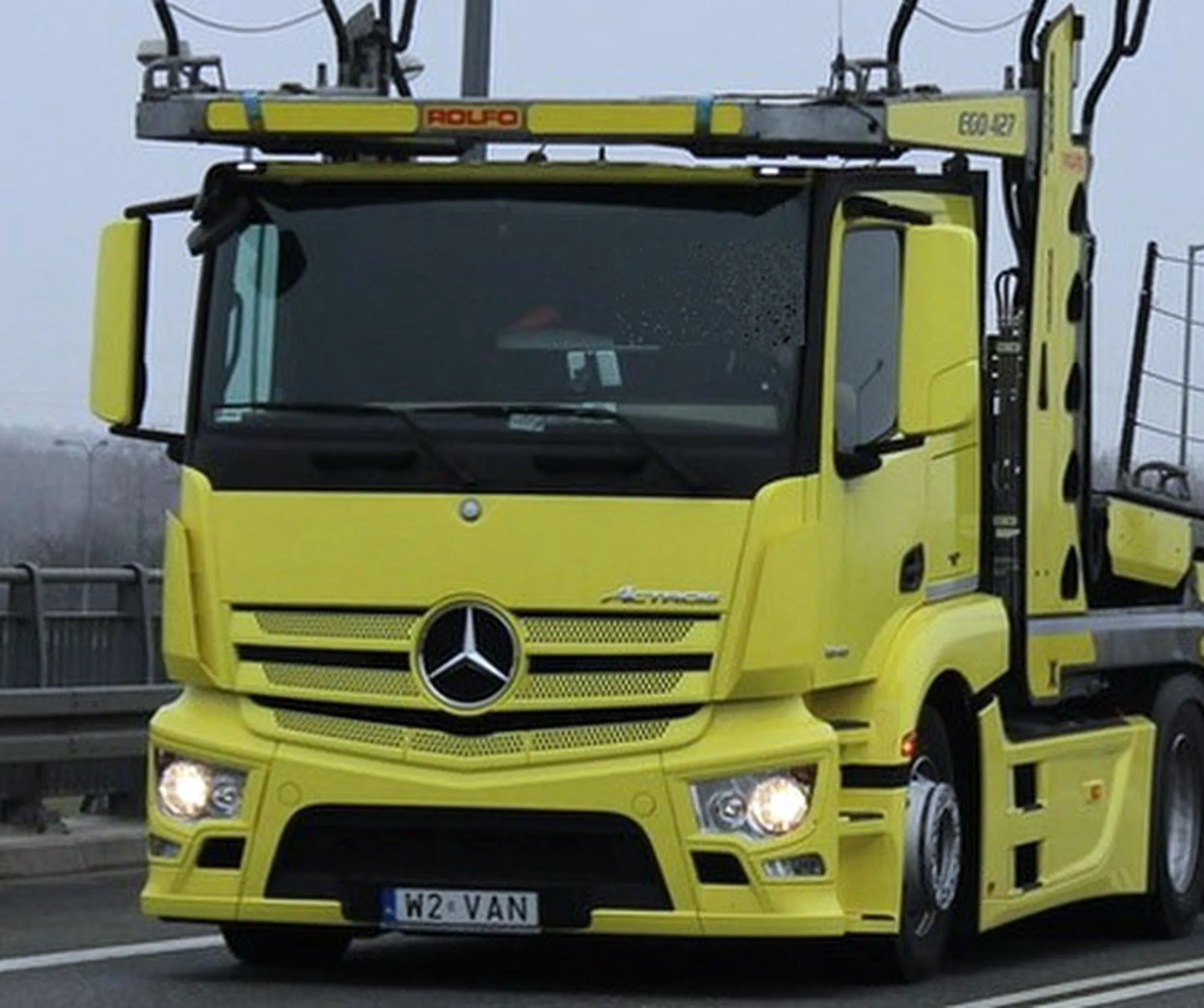 Fajny numer, blacha W2 VAN