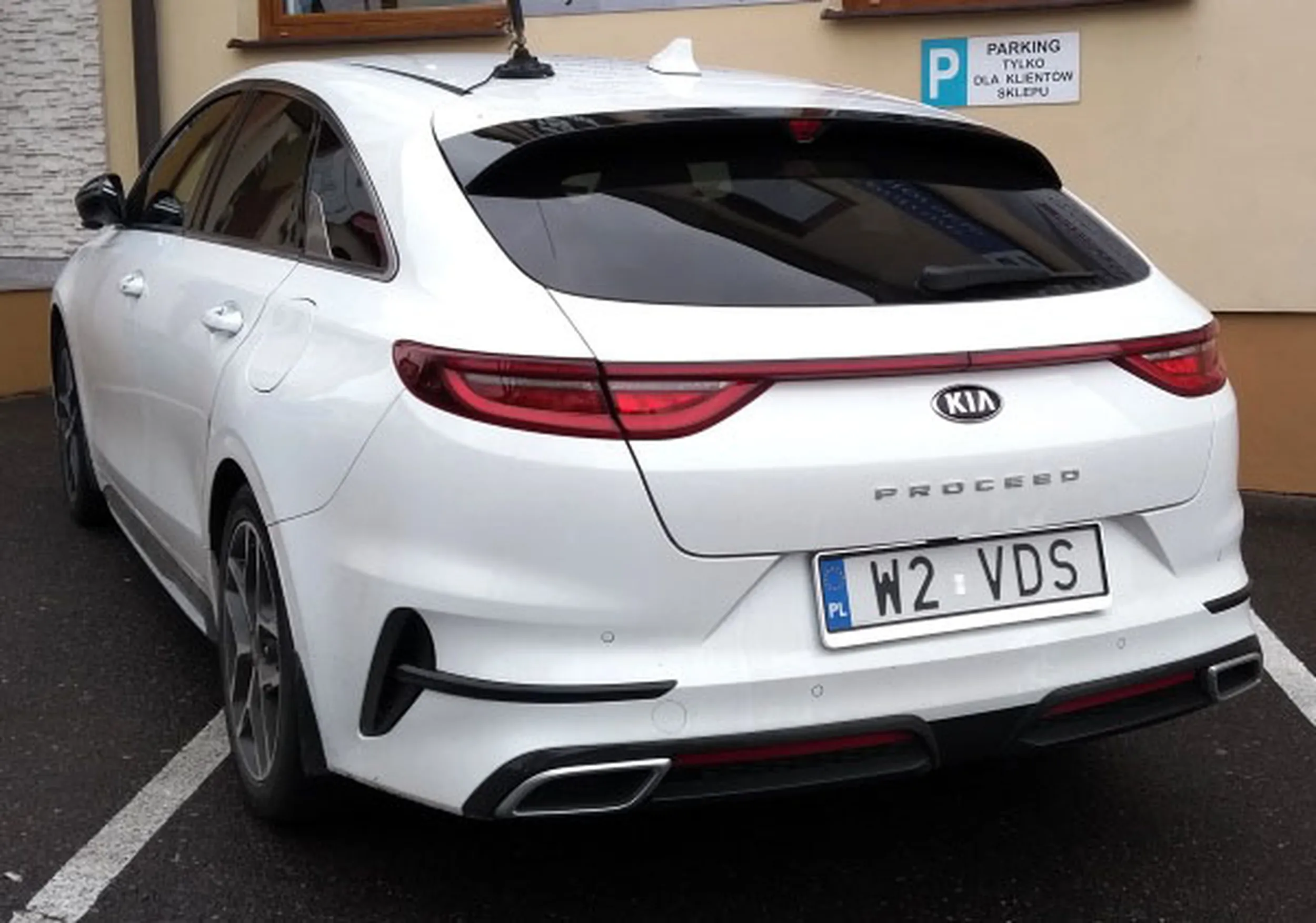 Fajny numer, blacha W2 VDS