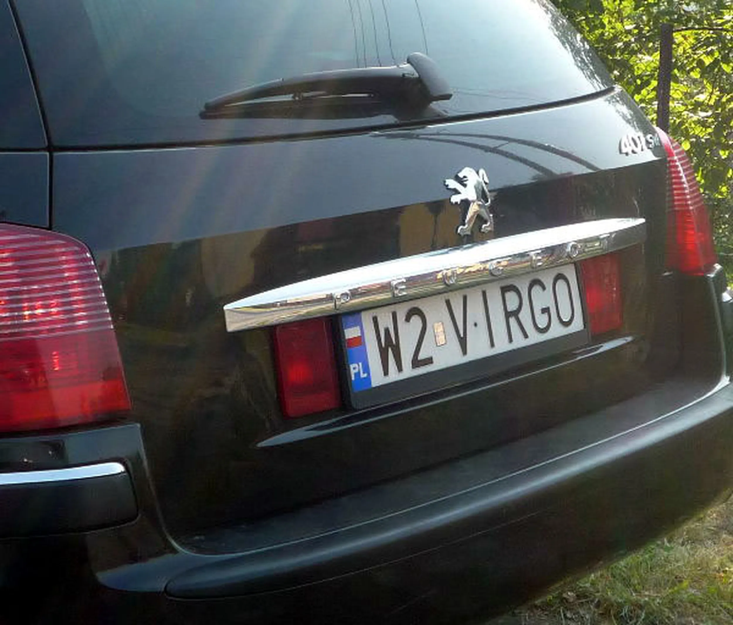 Fajny numer, blacha W2 VIRGO