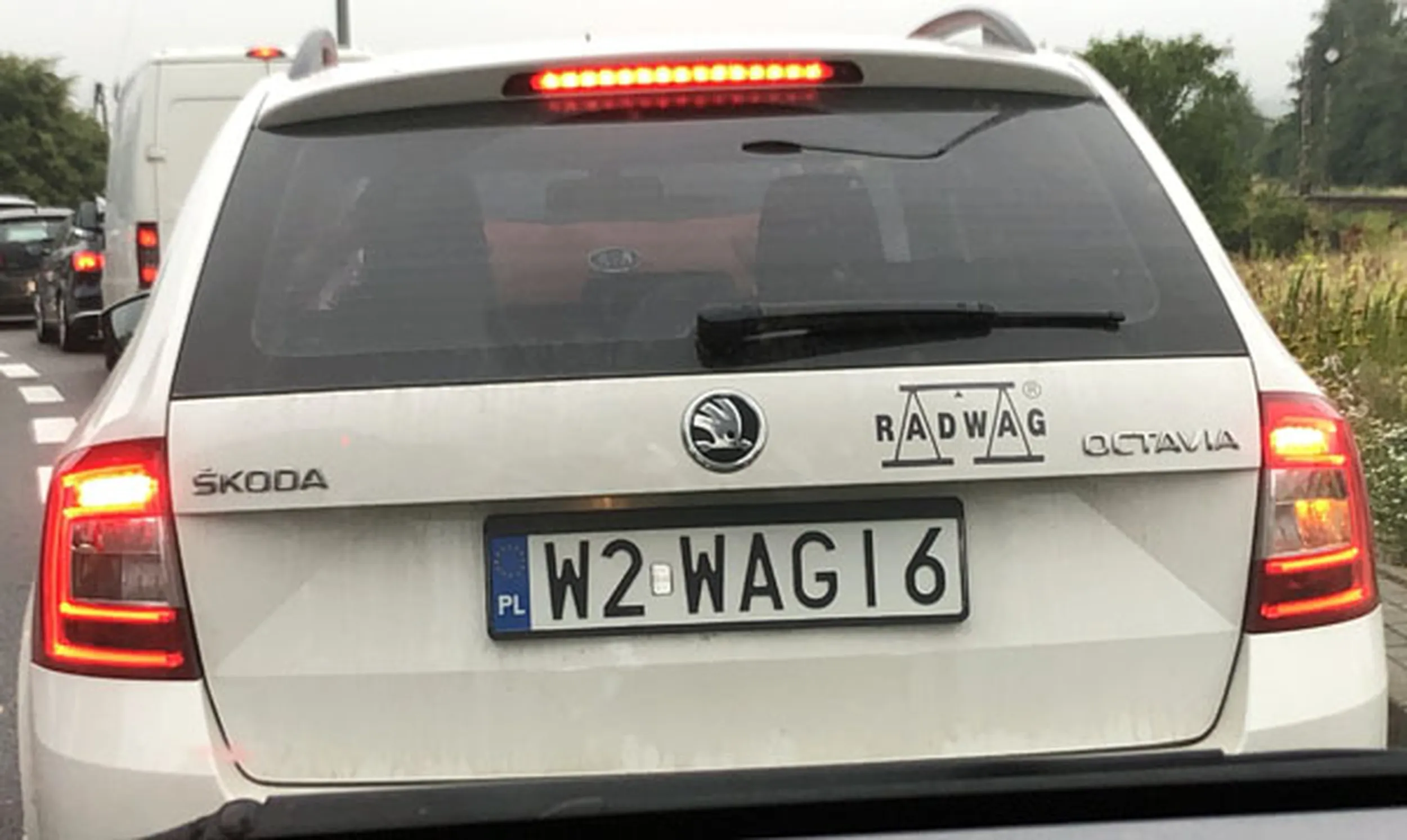 Fajny numer, blacha W2 WAGI6