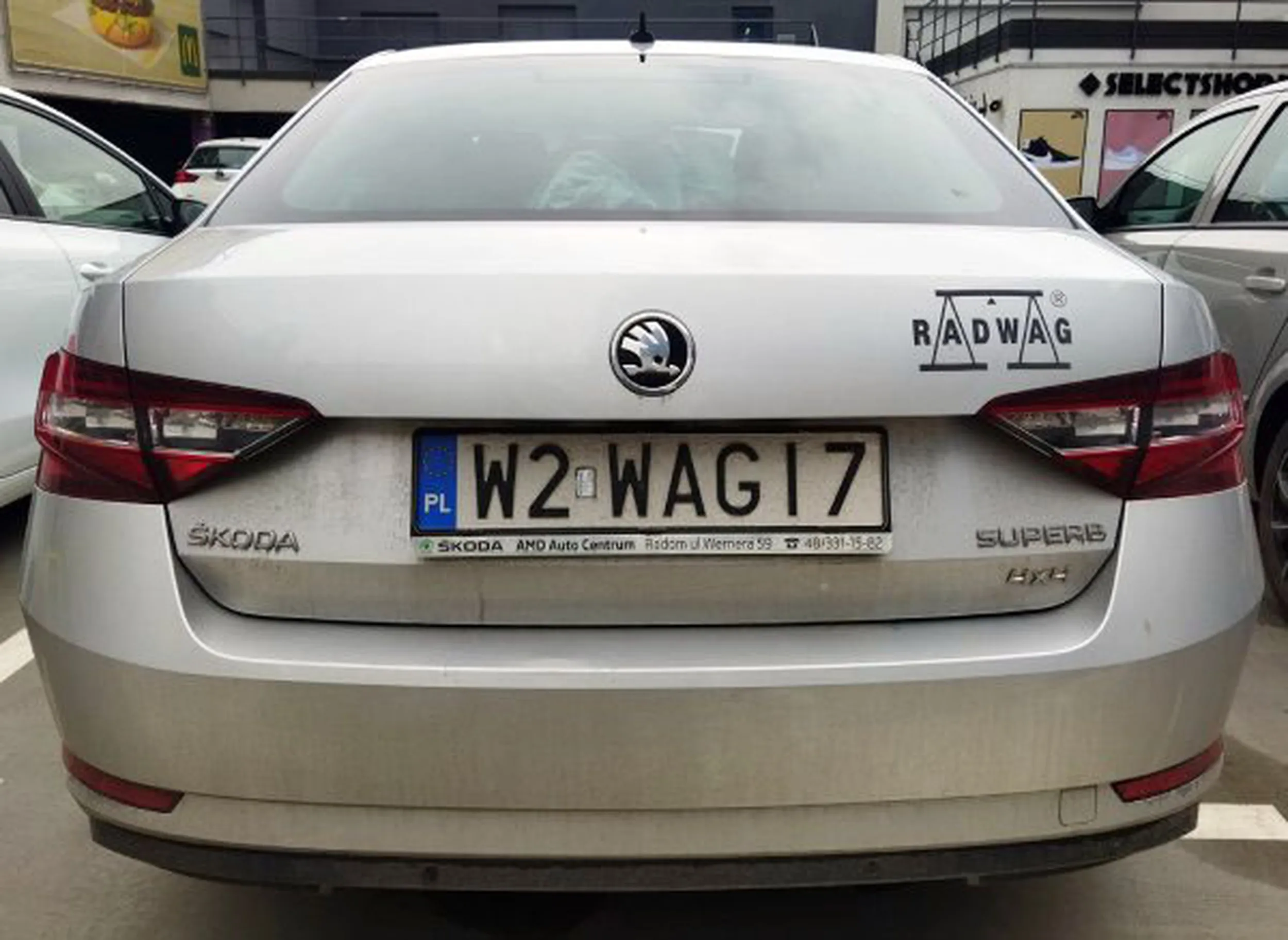 Fajny numer, blacha W2 WAGI7