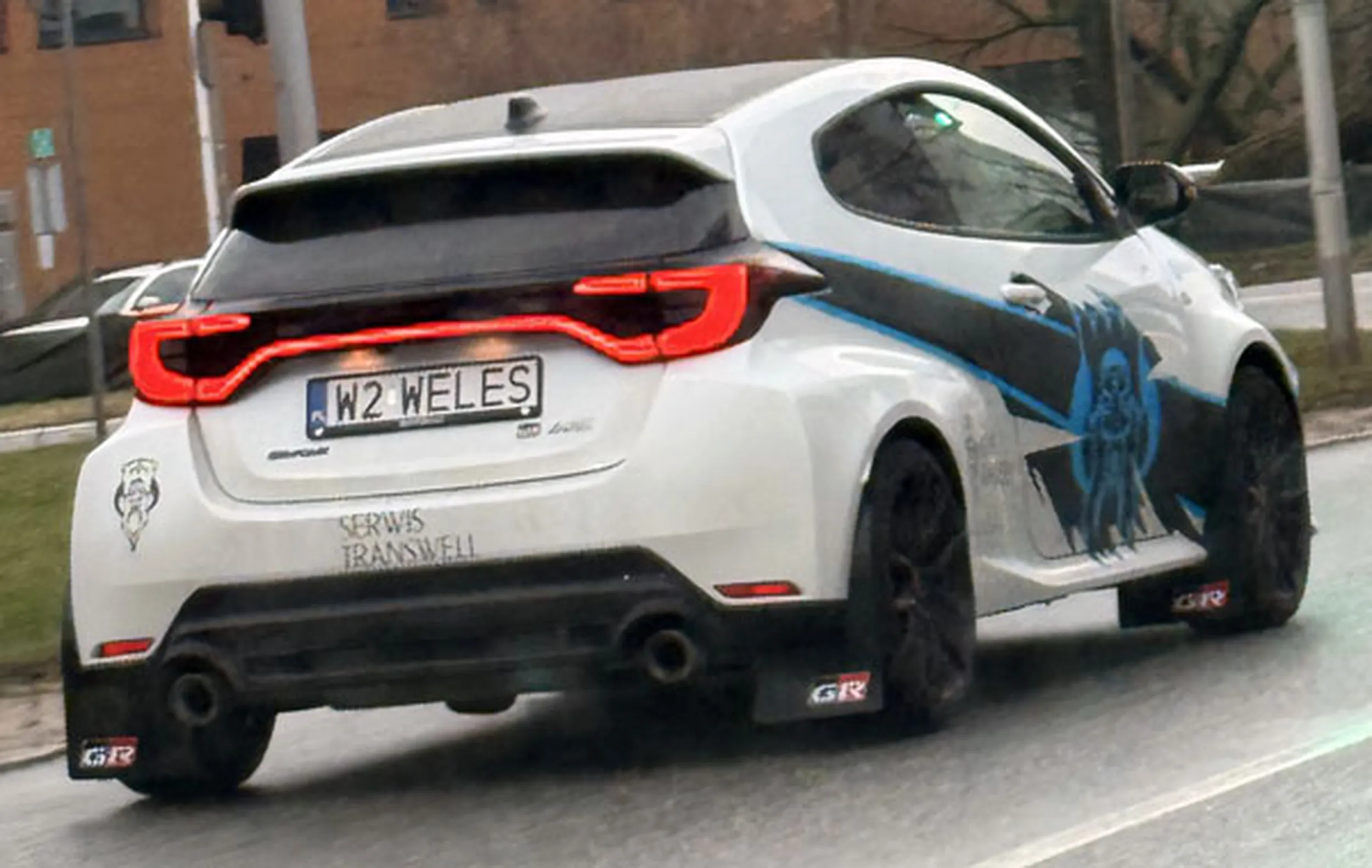 Fajny numer, blacha W2 WELES