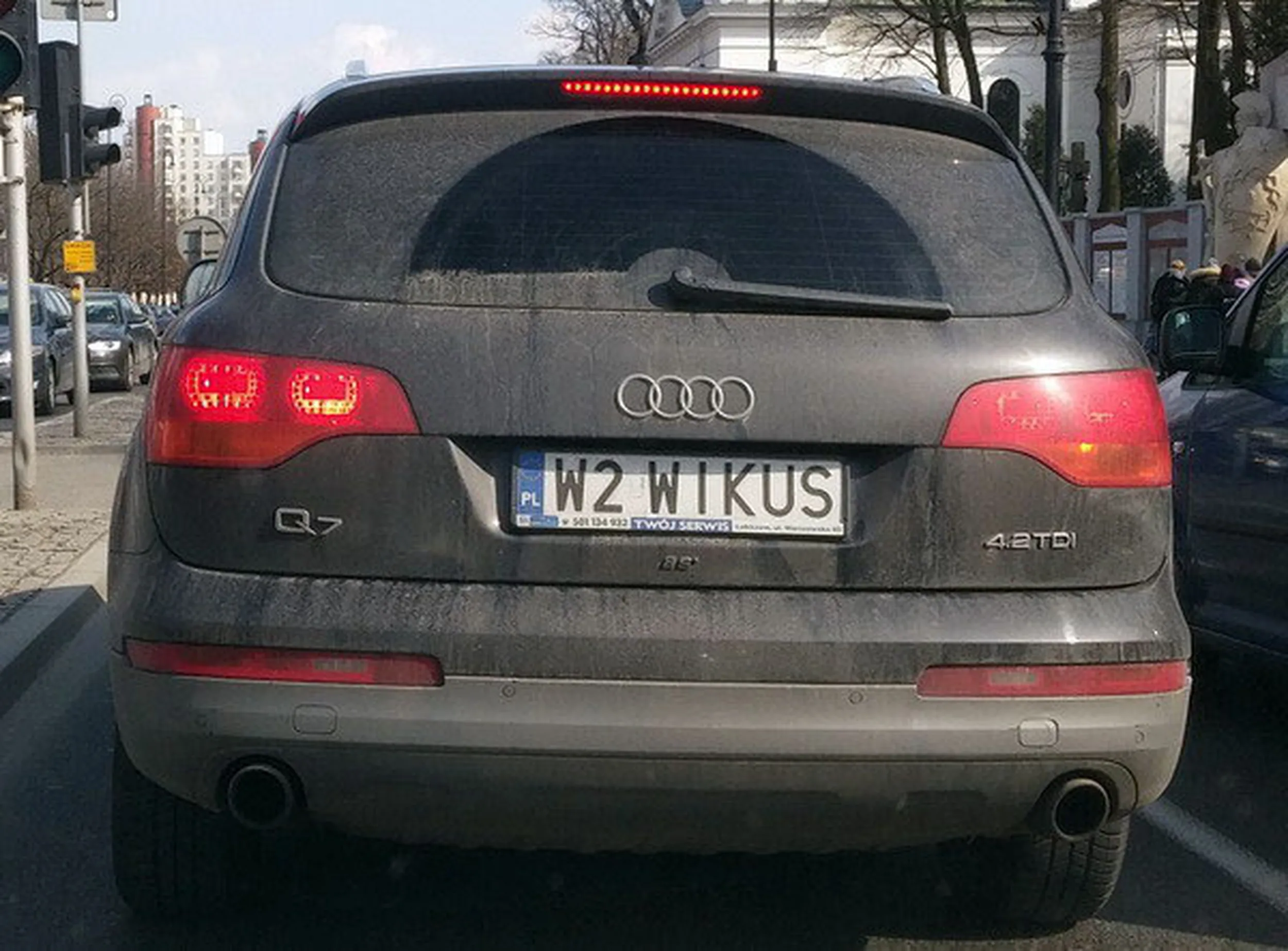 Fajny numer, blacha W2 WIKUS