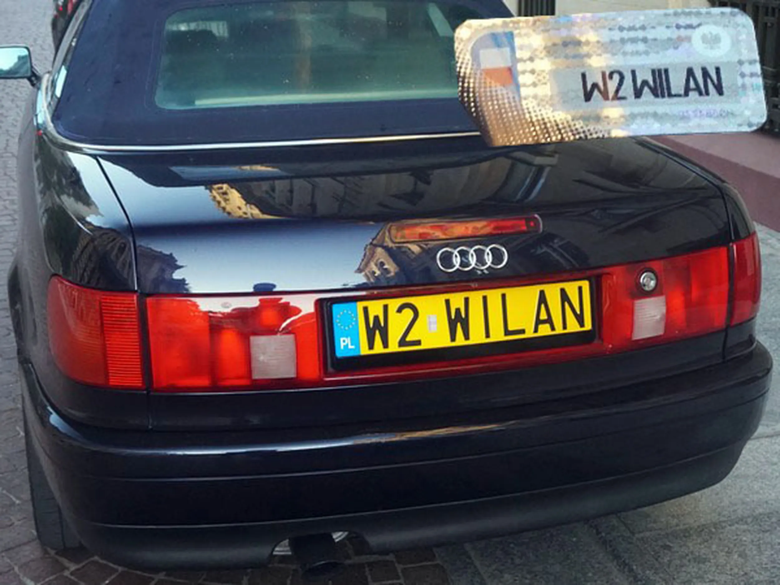 Fajny numer, blacha W2 WILAN