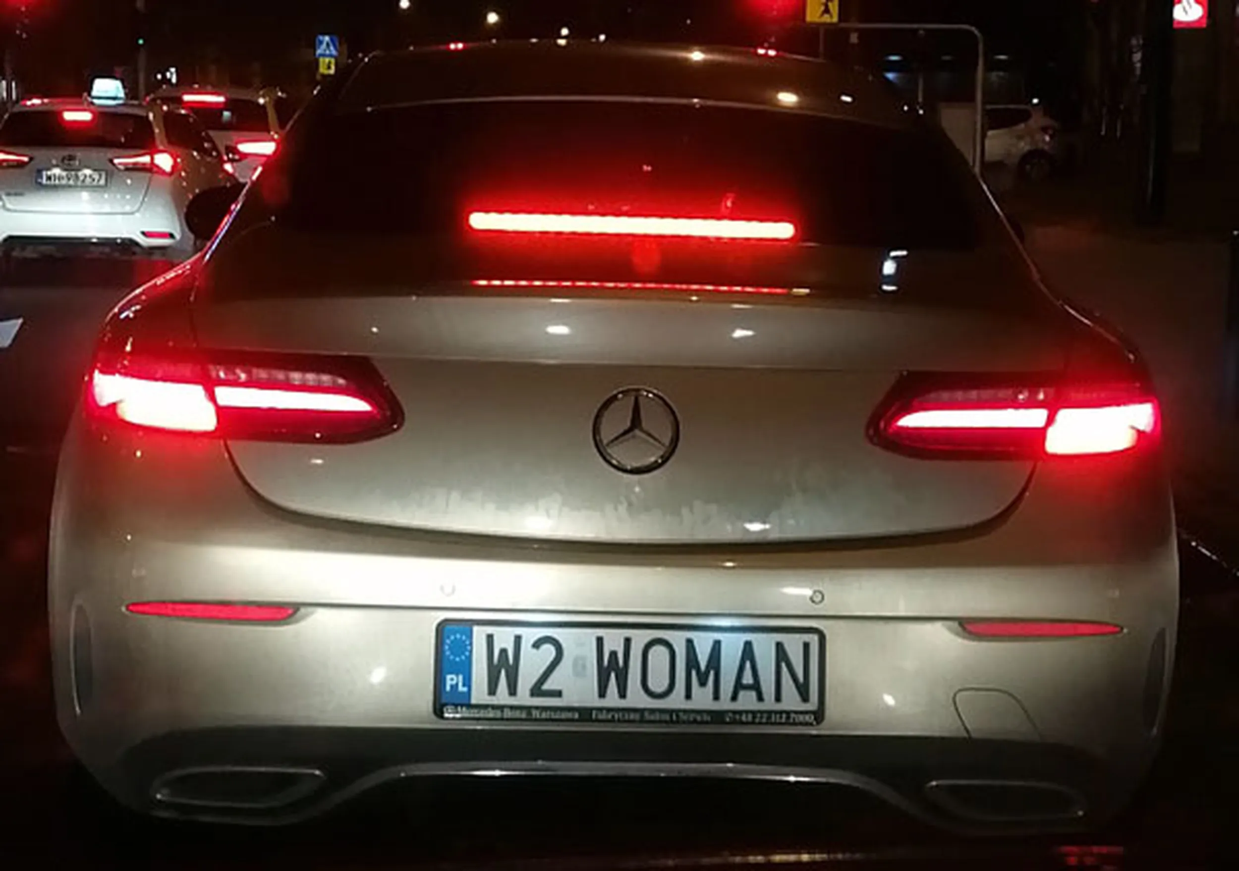Fajny numer, blacha W2 WOMAN