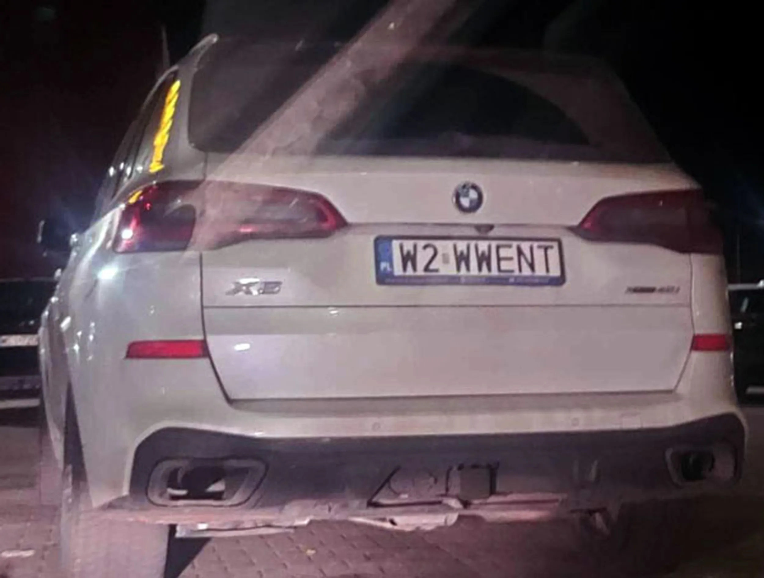 Fajny numer, blacha W2 WWENT