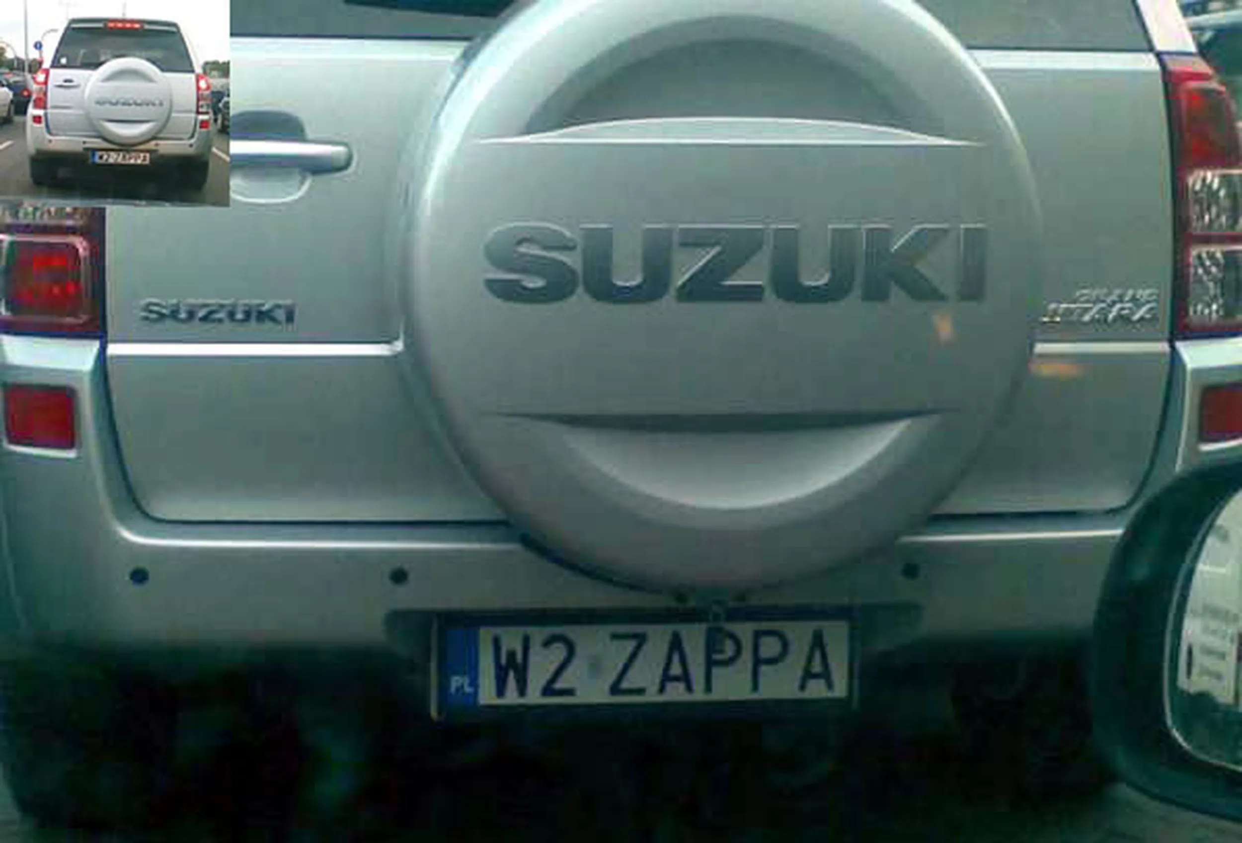 Fajny numer, blacha W2 ZAPPA