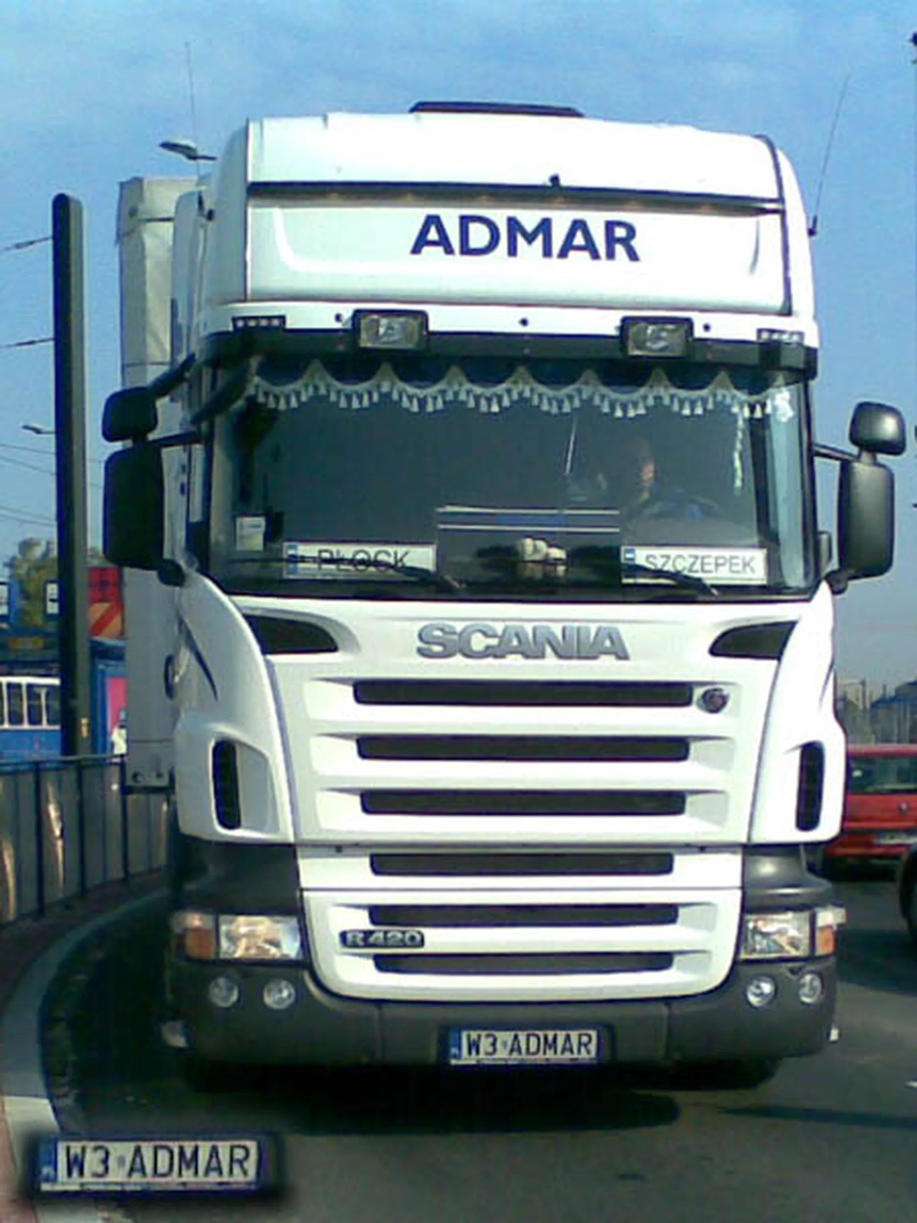 Fajny numer, blacha W3 ADMAR