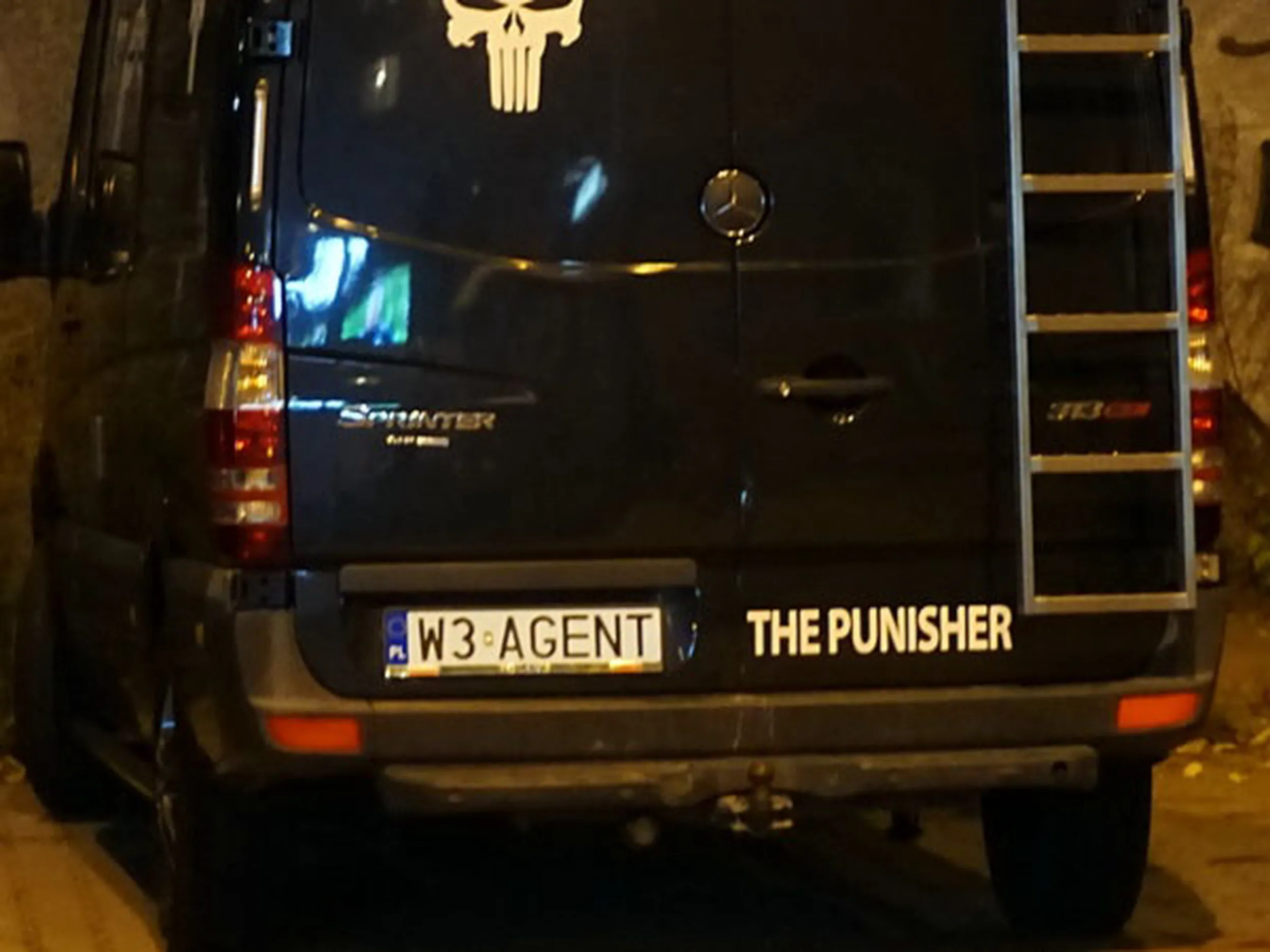 Fajny numer, blacha W3 AGENT