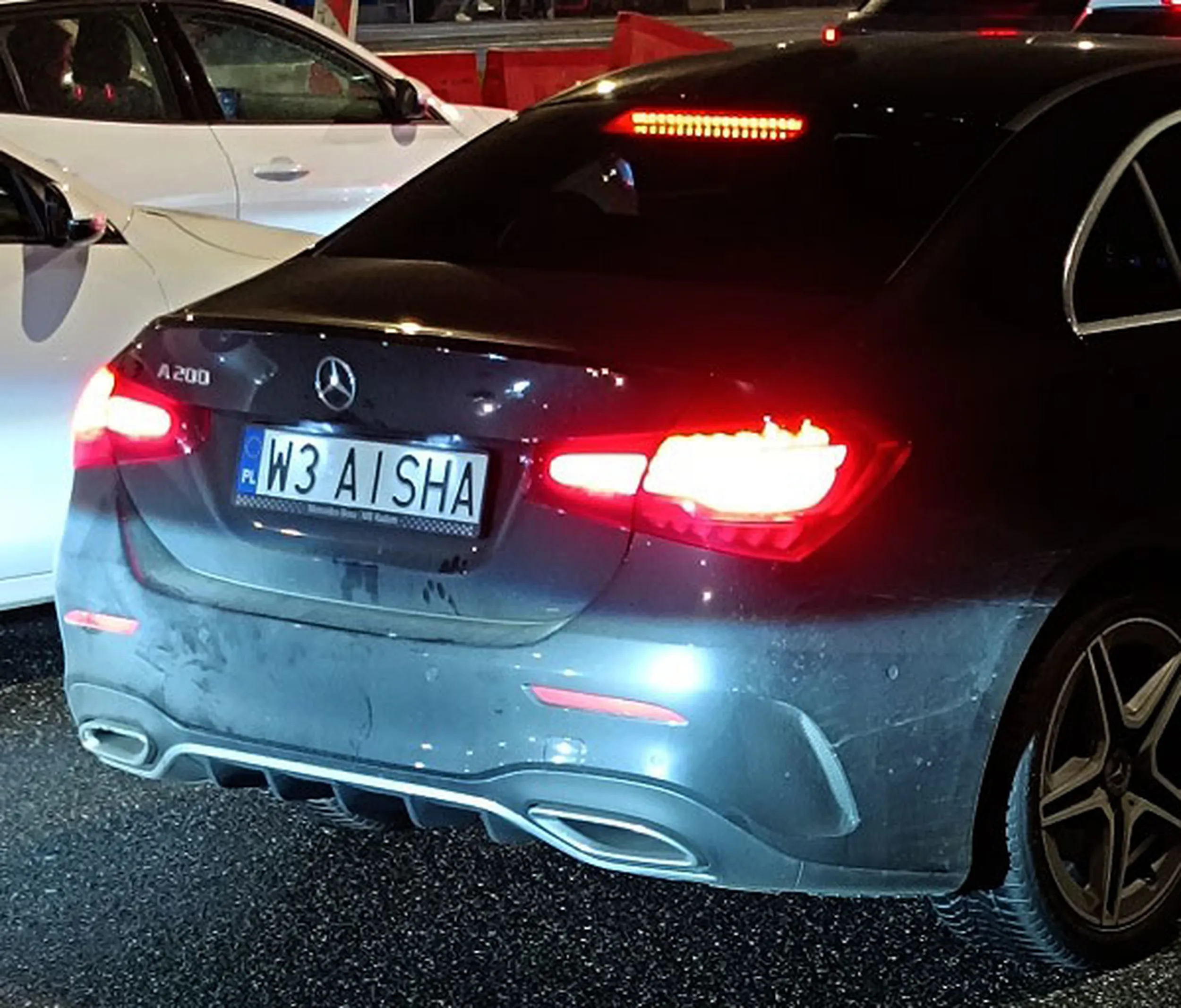 Fajny numer, blacha W3 AISHA