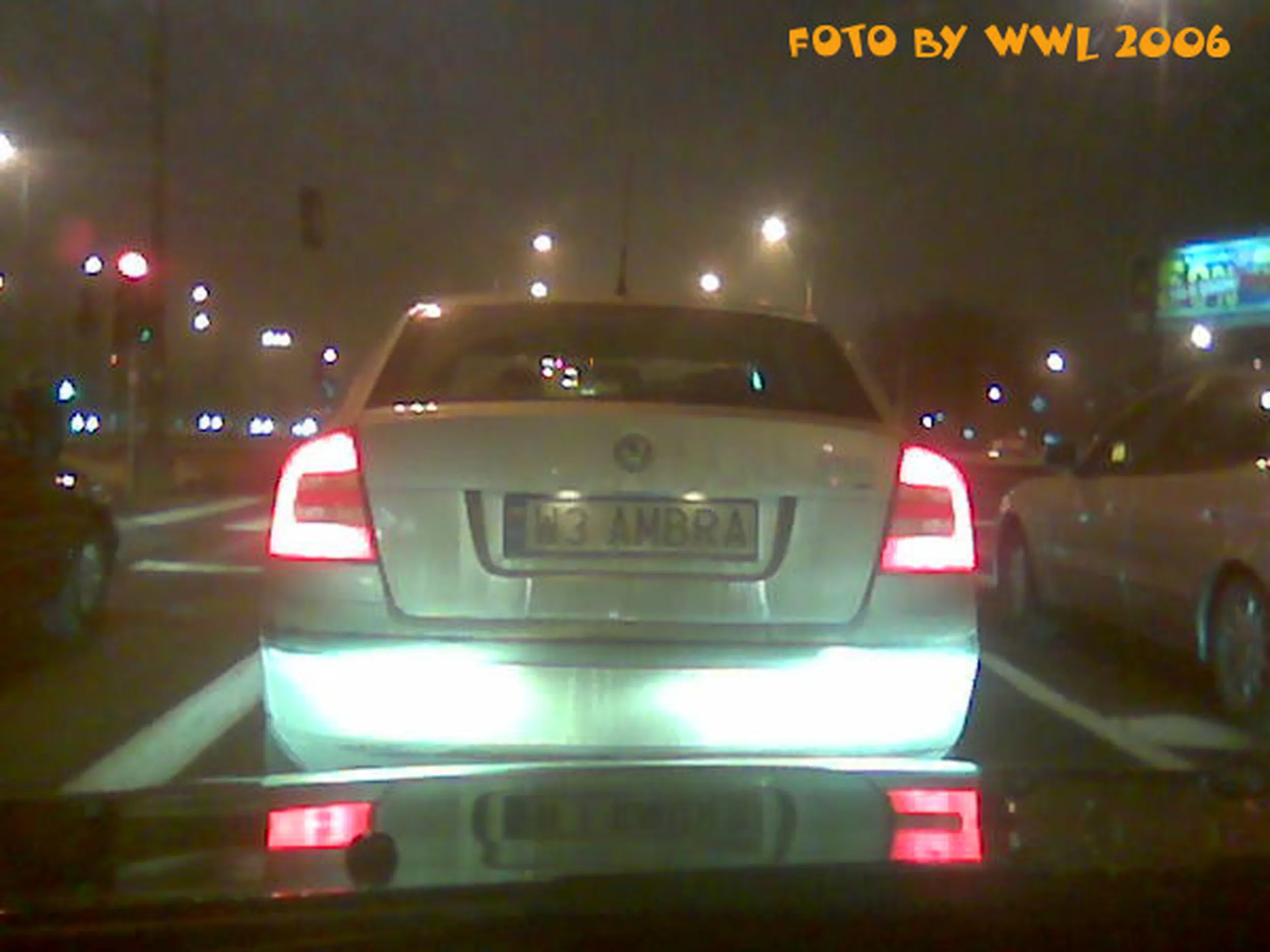 Fajny numer, blacha W3 AMBRA