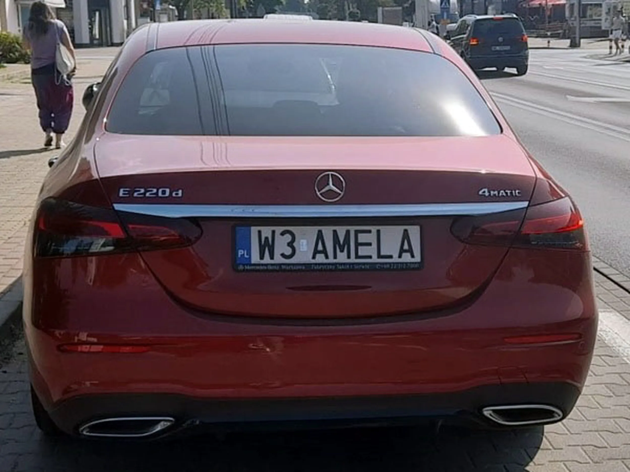 Fajny numer, blacha W3 AMELA