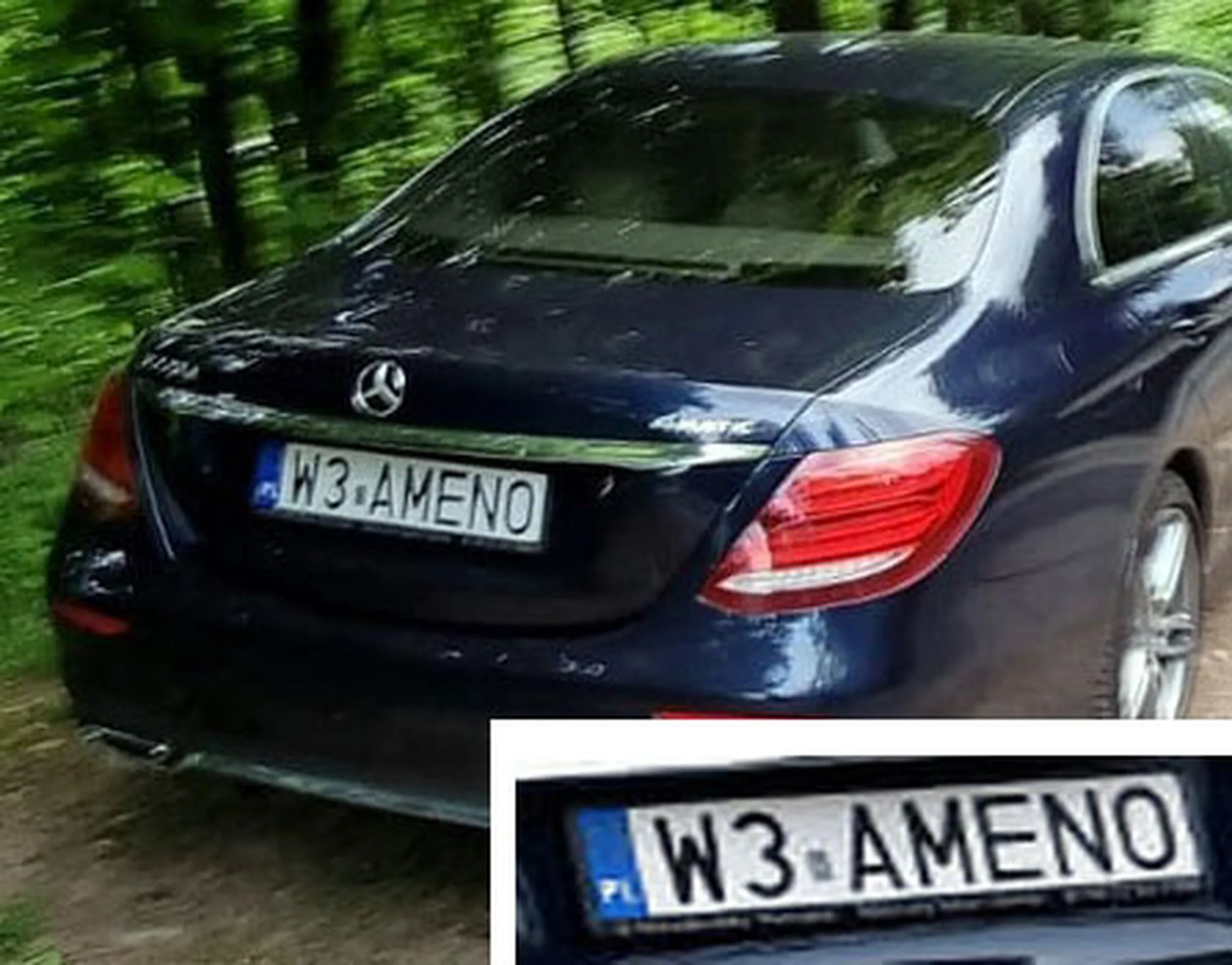 Fajny numer, blacha W3 AMENO