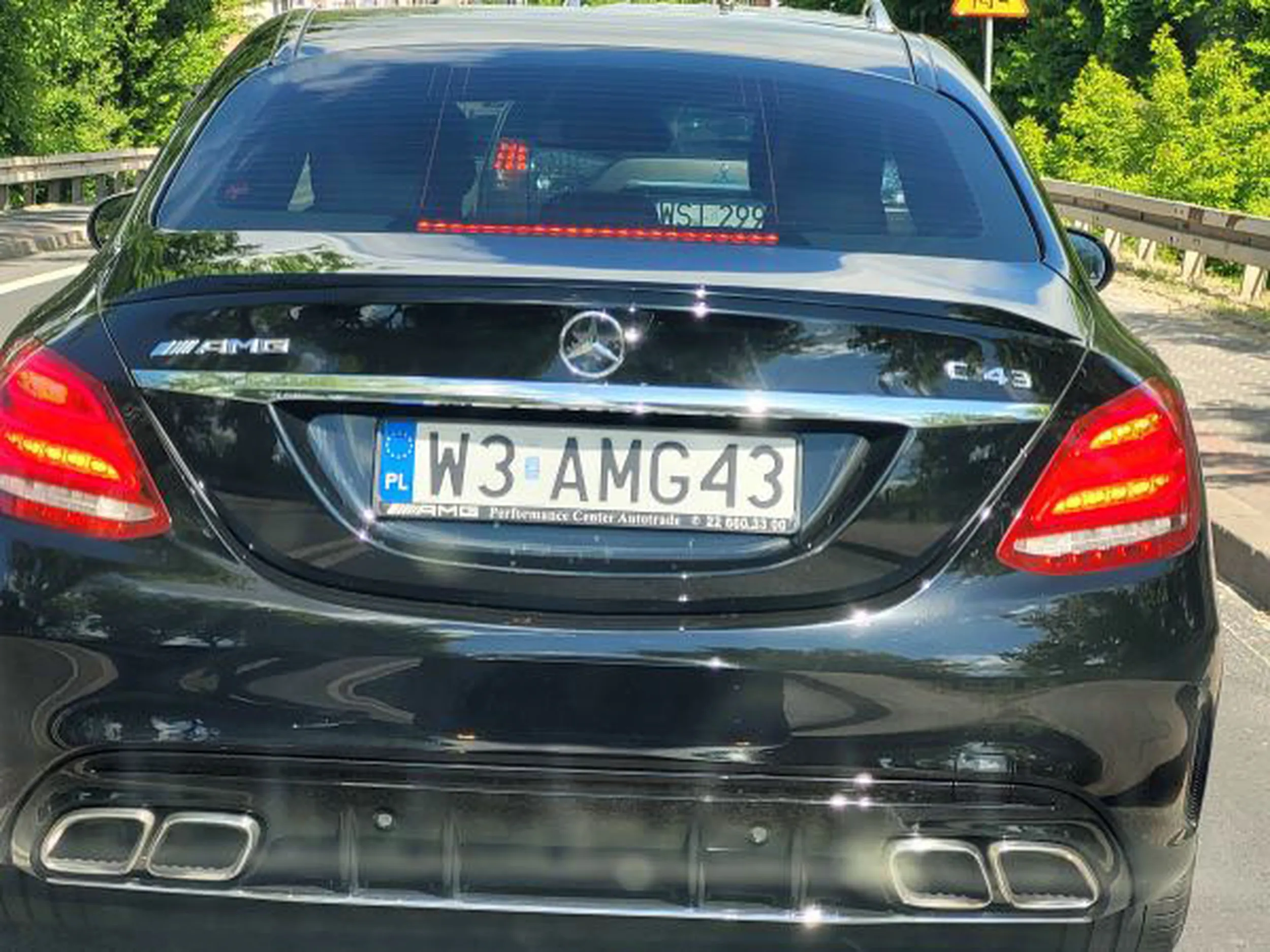 Fajny numer, blacha W3 AMG43