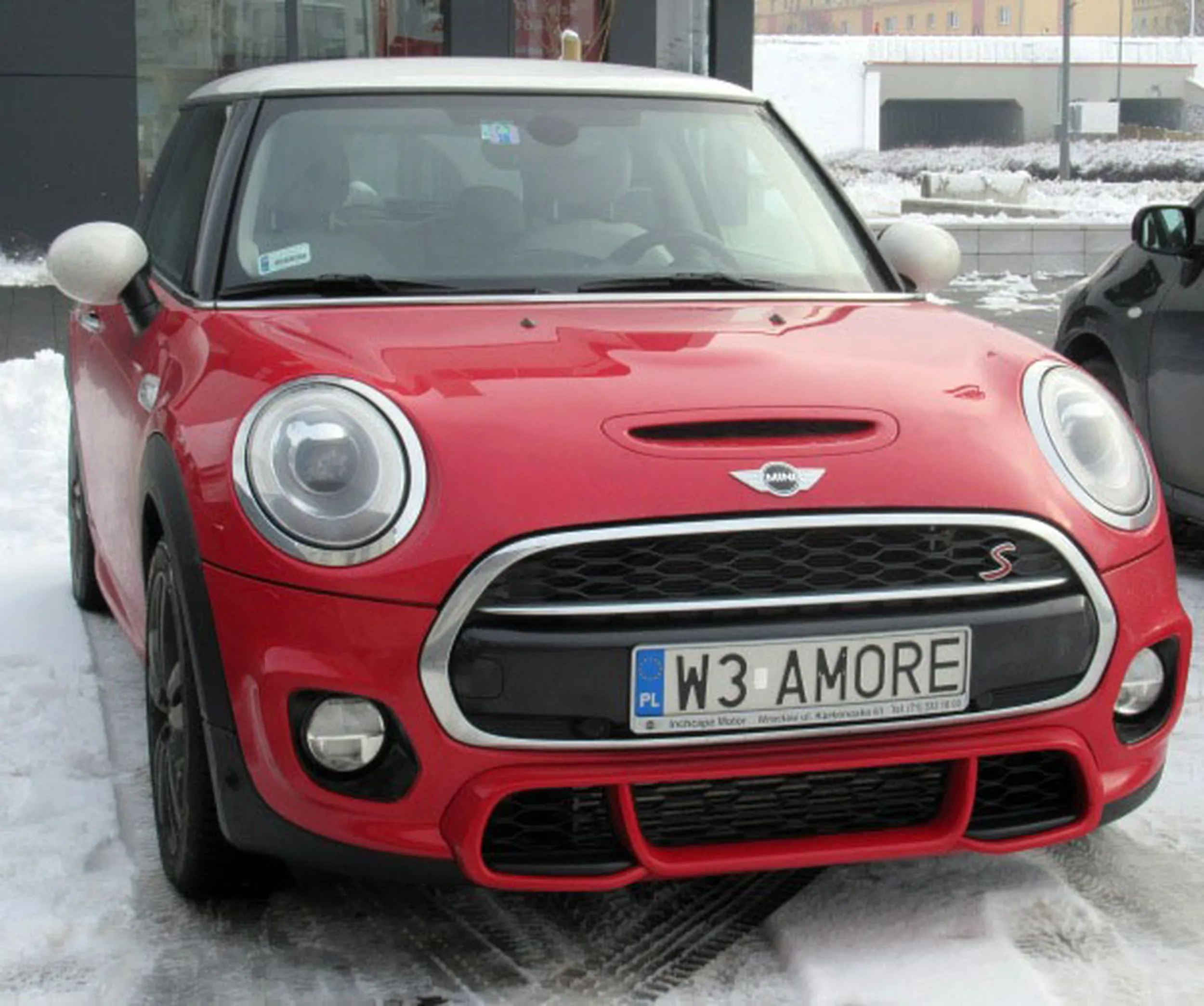 Fajny numer, blacha W3 AMORE