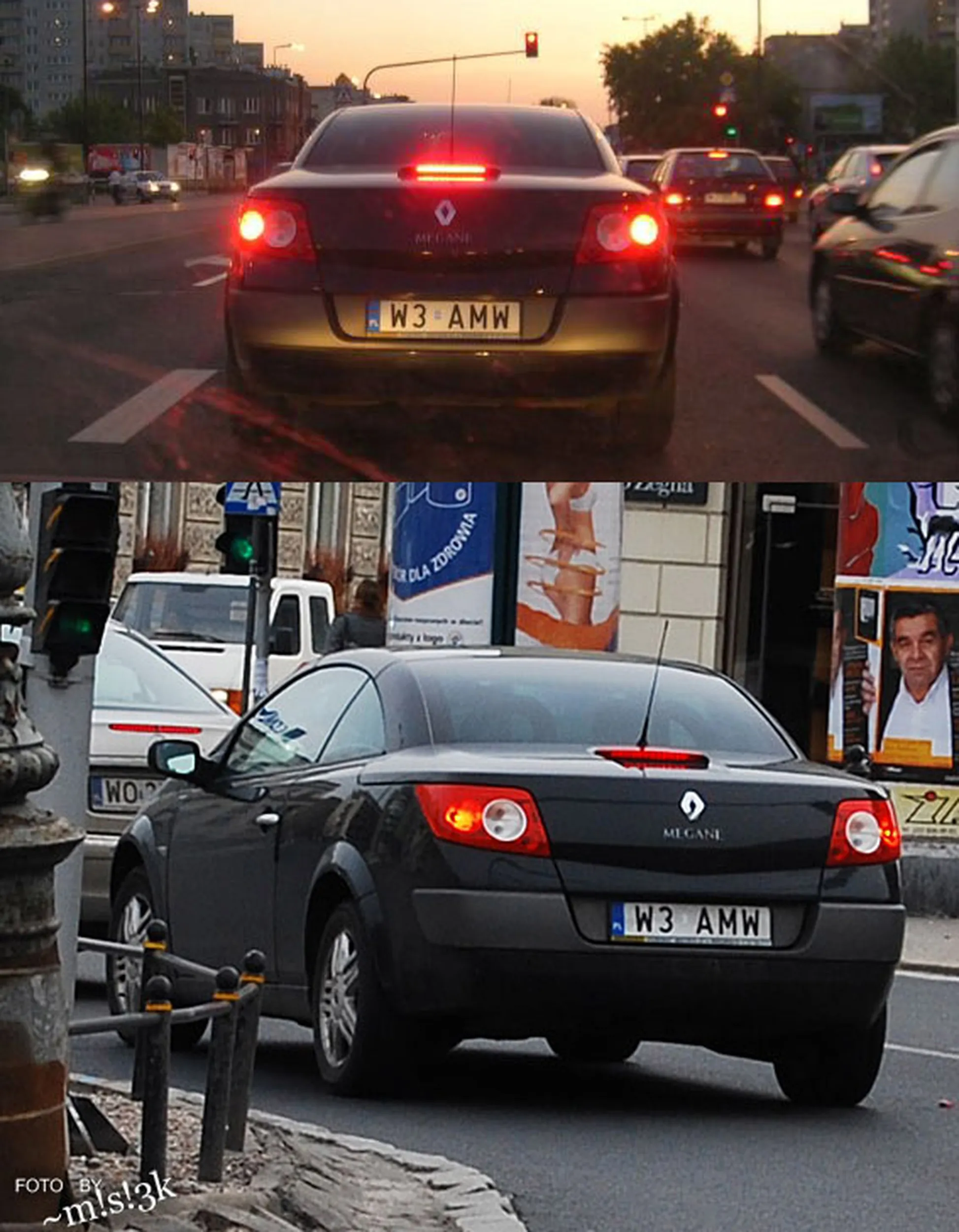 Fajny numer, blacha W3 AMW