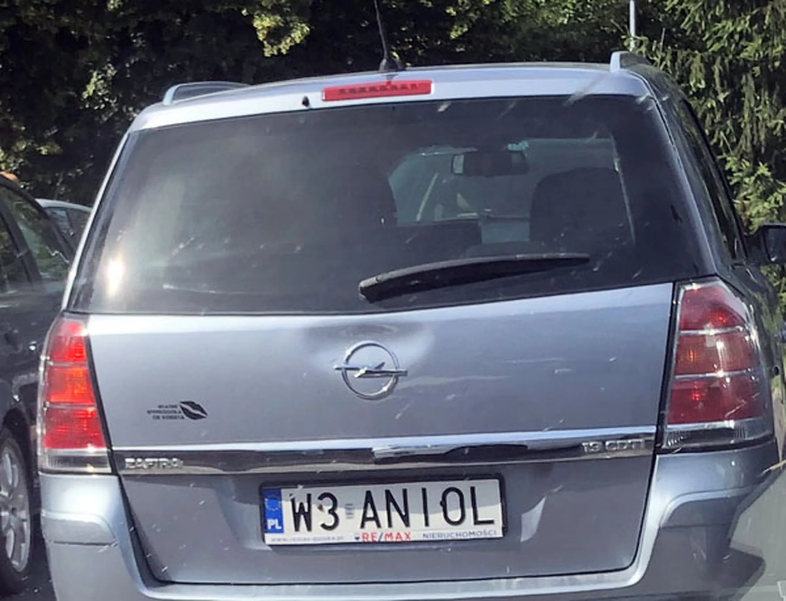 Fajny numer, blacha W3 ANIOL