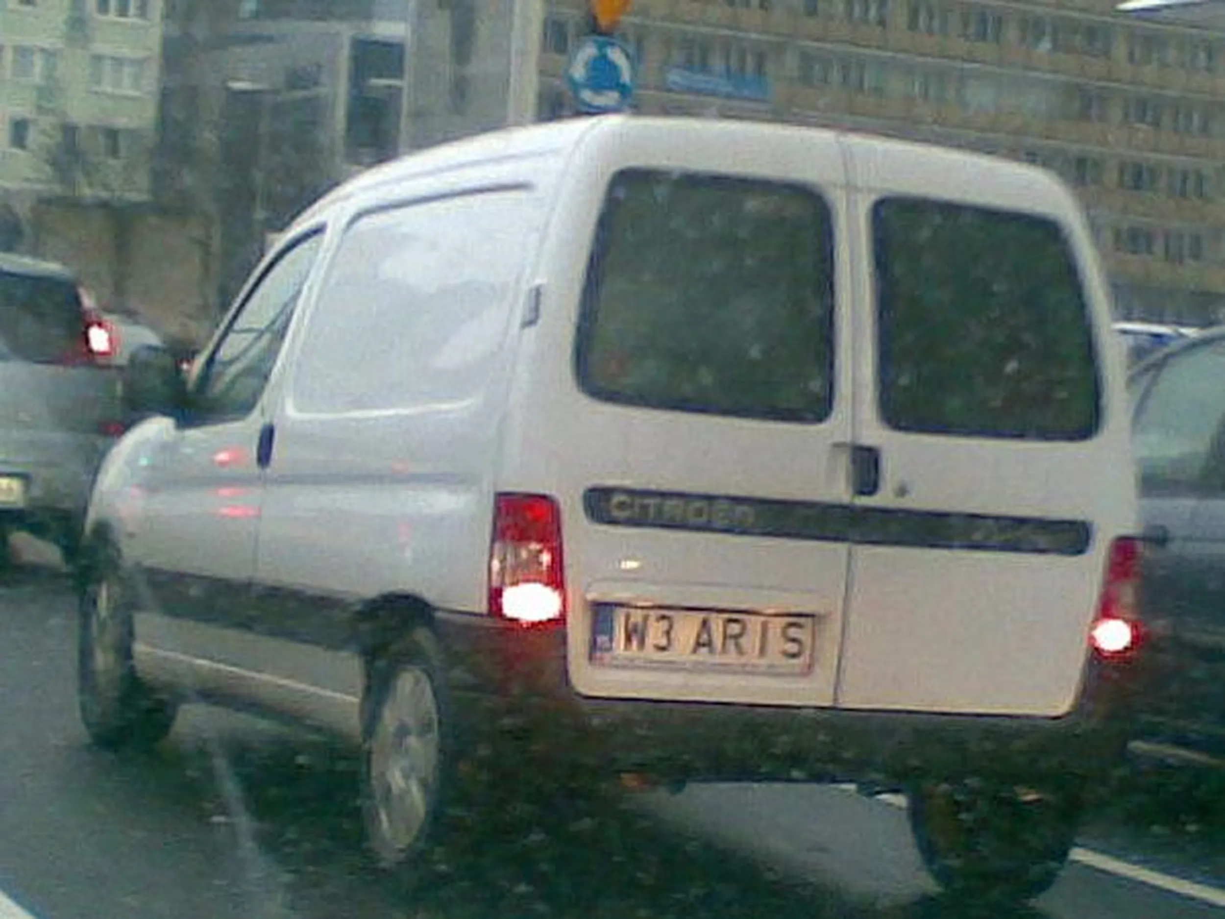 Fajny numer, blacha W3 ARIS