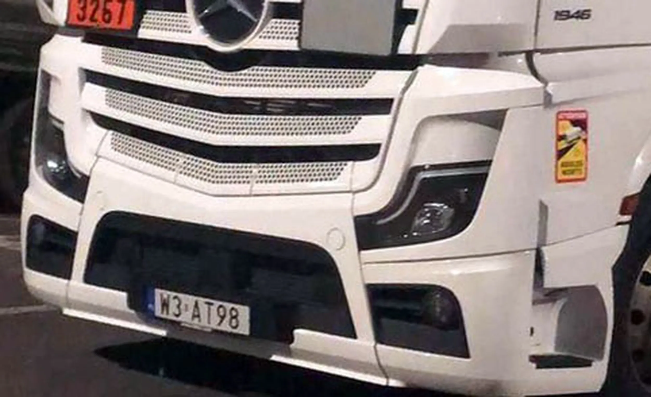 Fajny numer, blacha W3 AT98