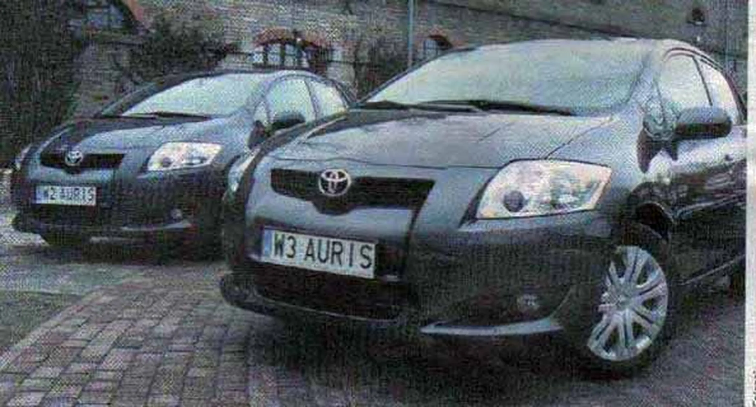 Fajny numer, blacha W3 AURIS