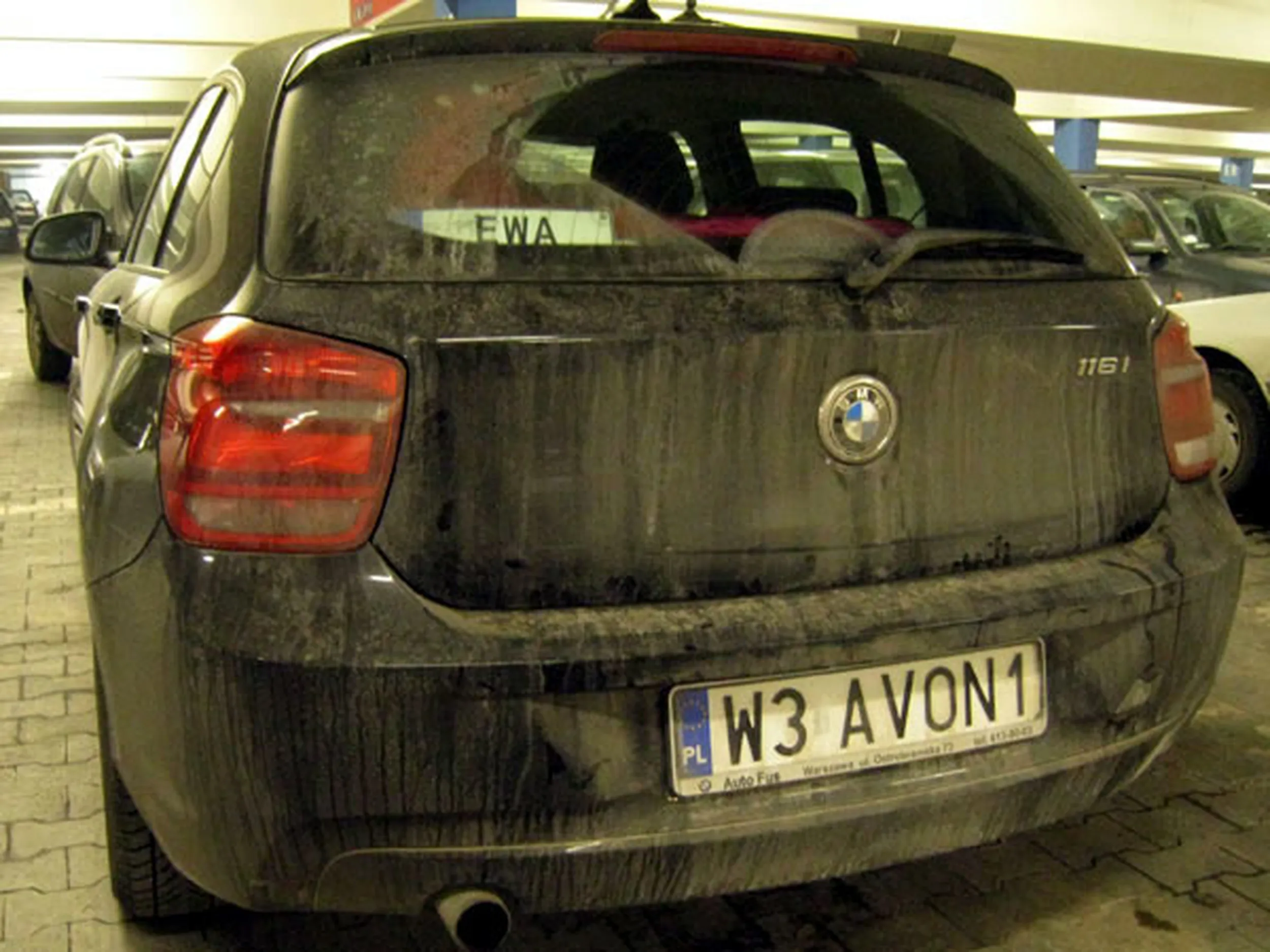 Fajny numer, blacha W3 AVON1