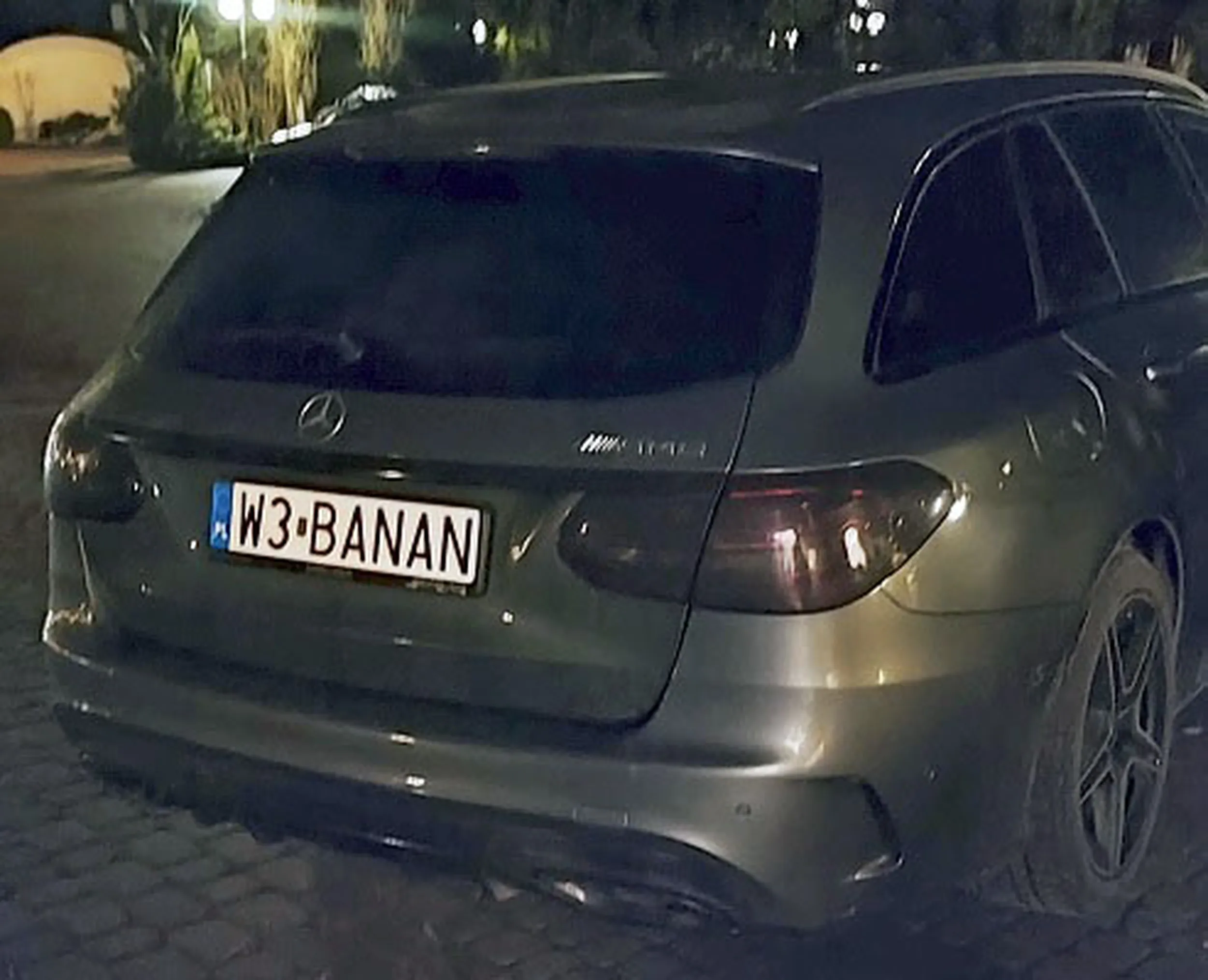 Fajny numer, blacha W3 BANAN