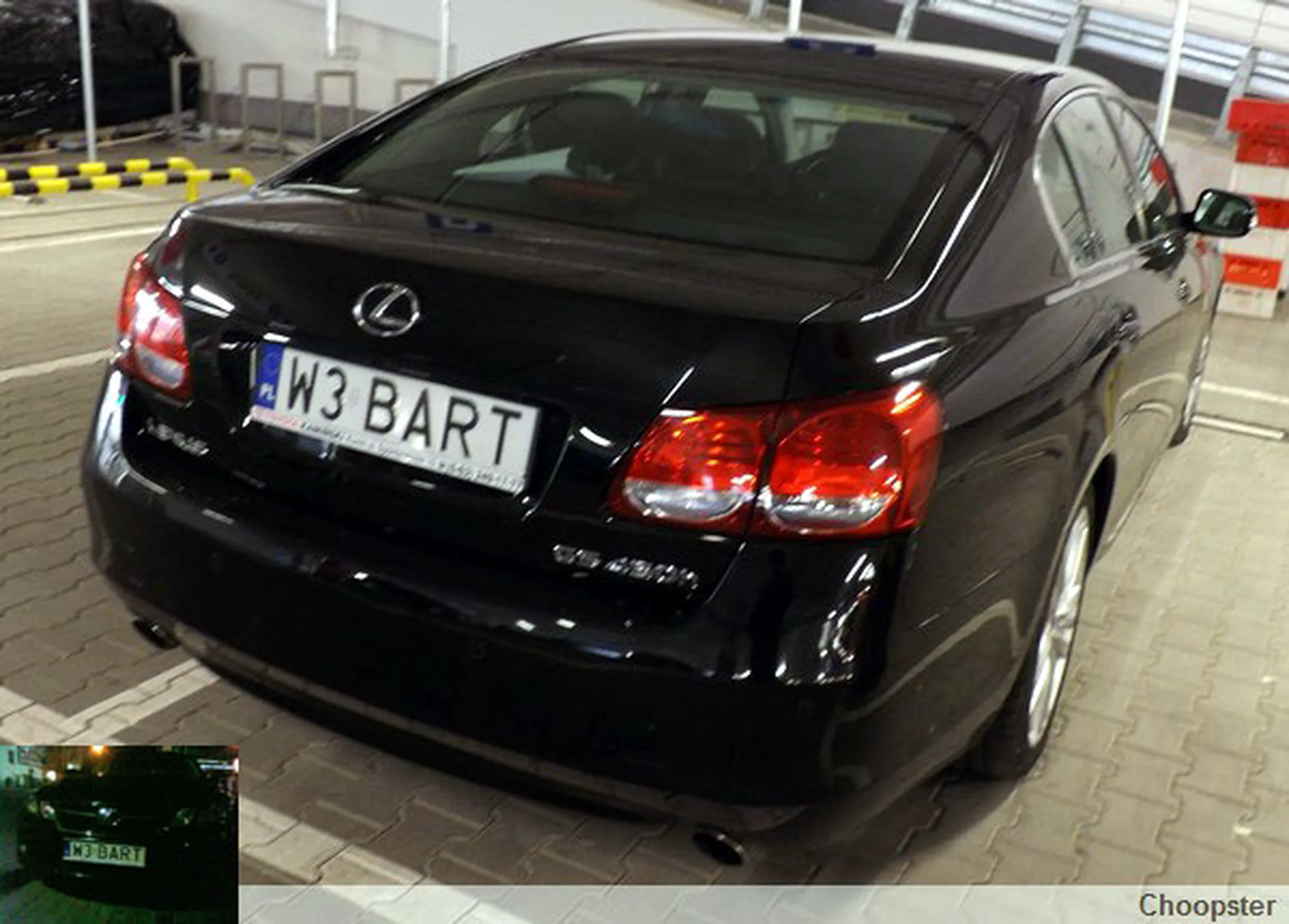 Fajny numer, blacha W3 BART