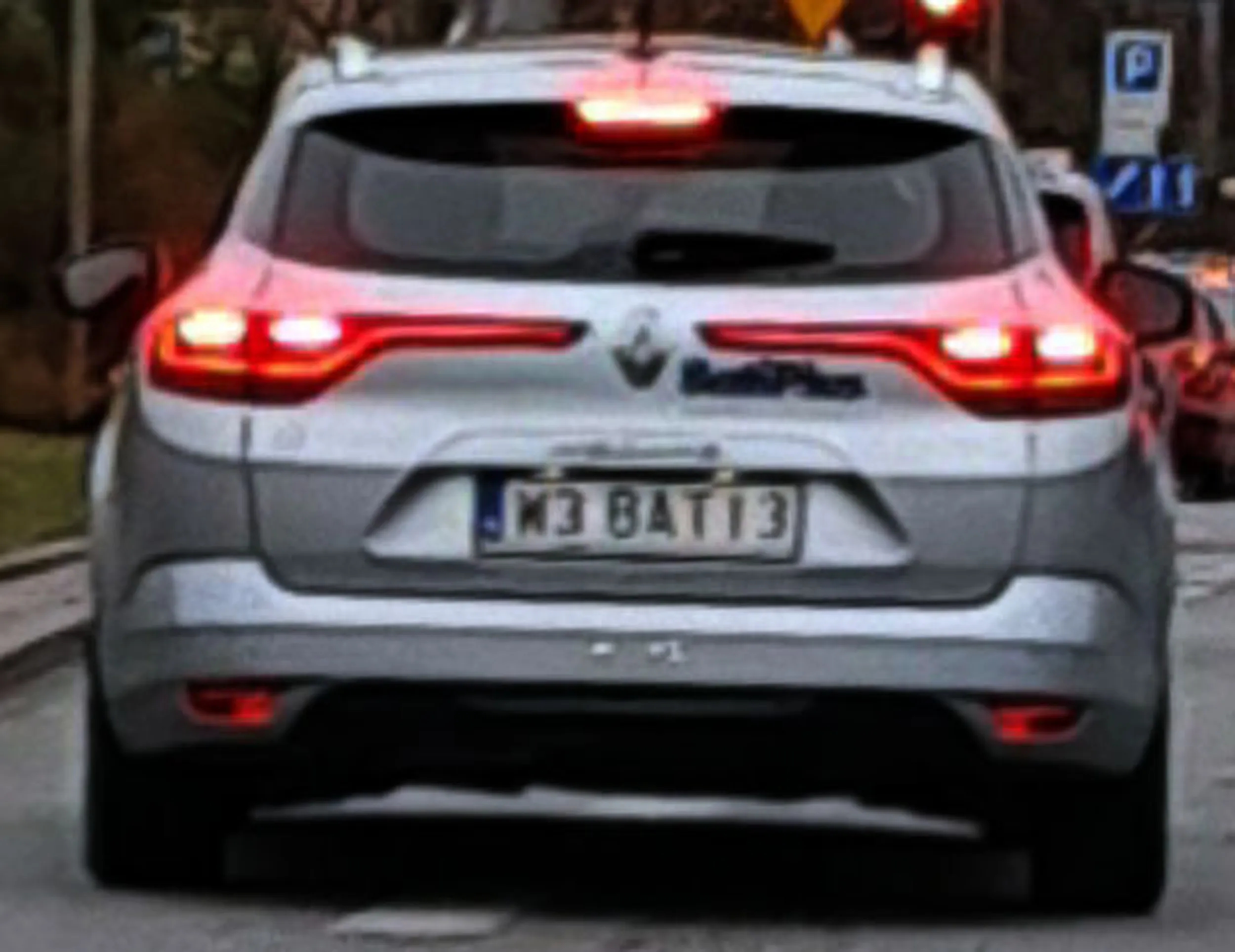 Fajny numer, blacha W3 BATI3