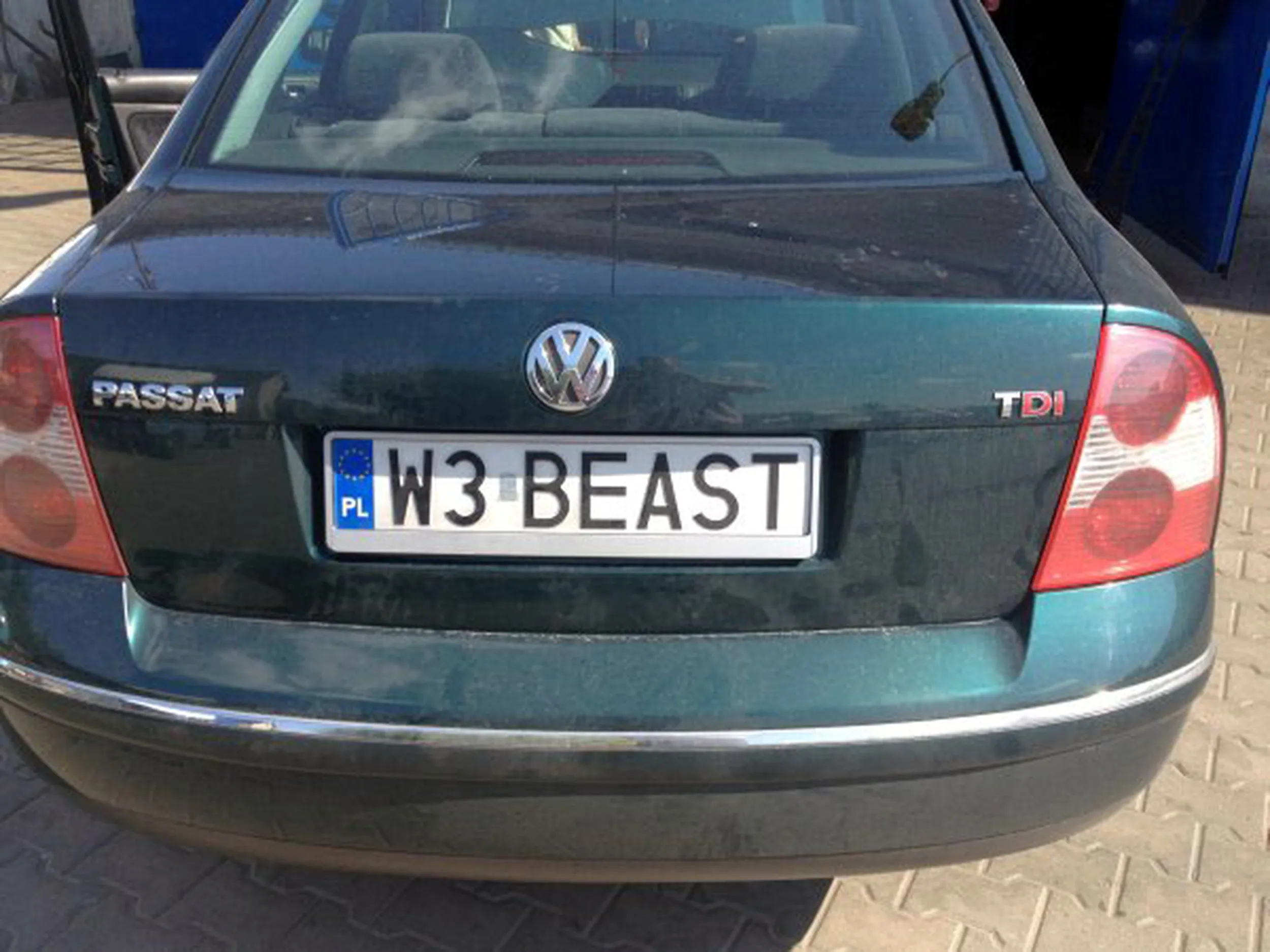 Fajny numer, blacha W3 BEAST