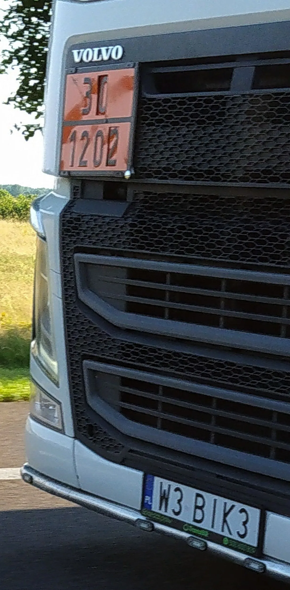 Fajny numer, blacha W3 BIK3