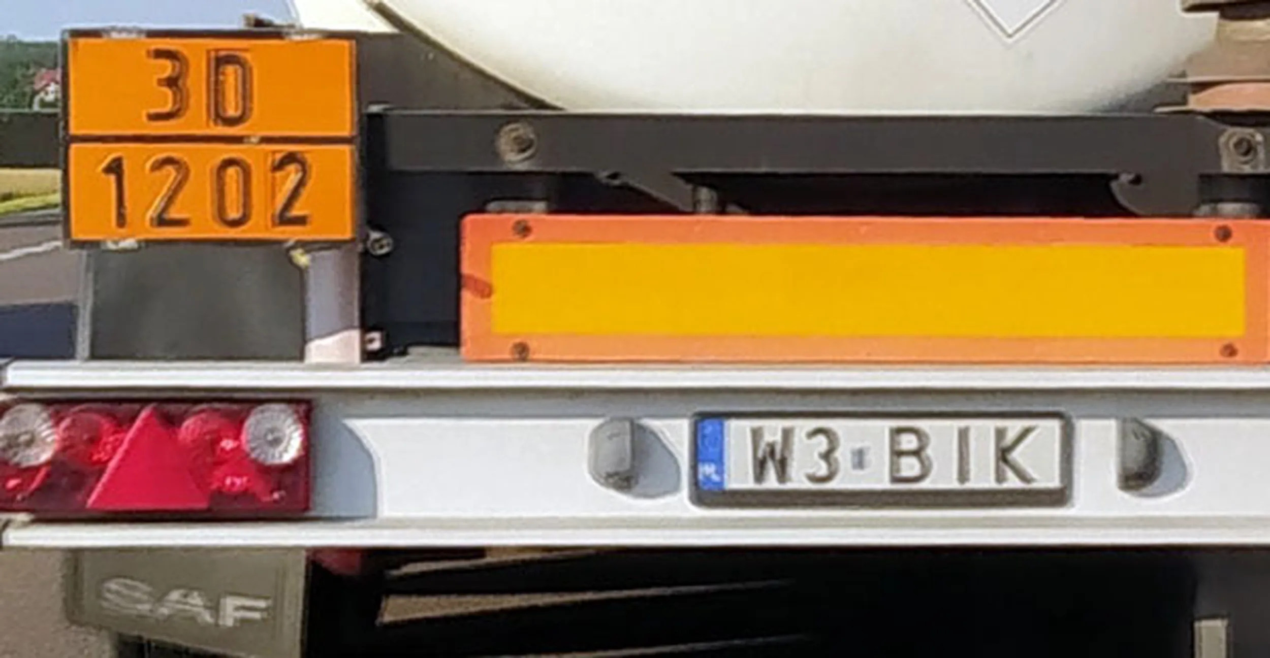 Fajny numer, blacha W3 BIK