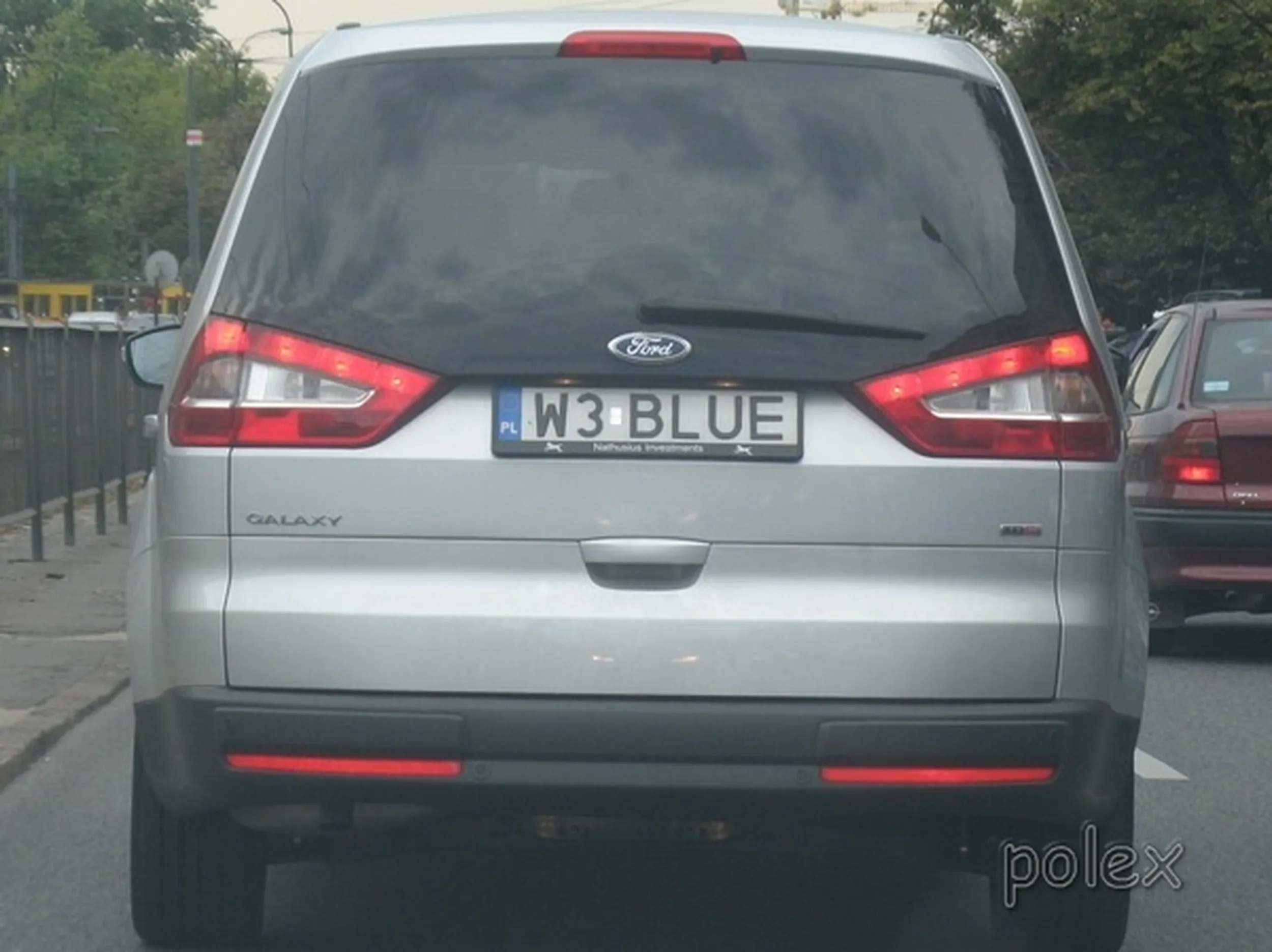 Fajny numer, blacha W3 BLUE