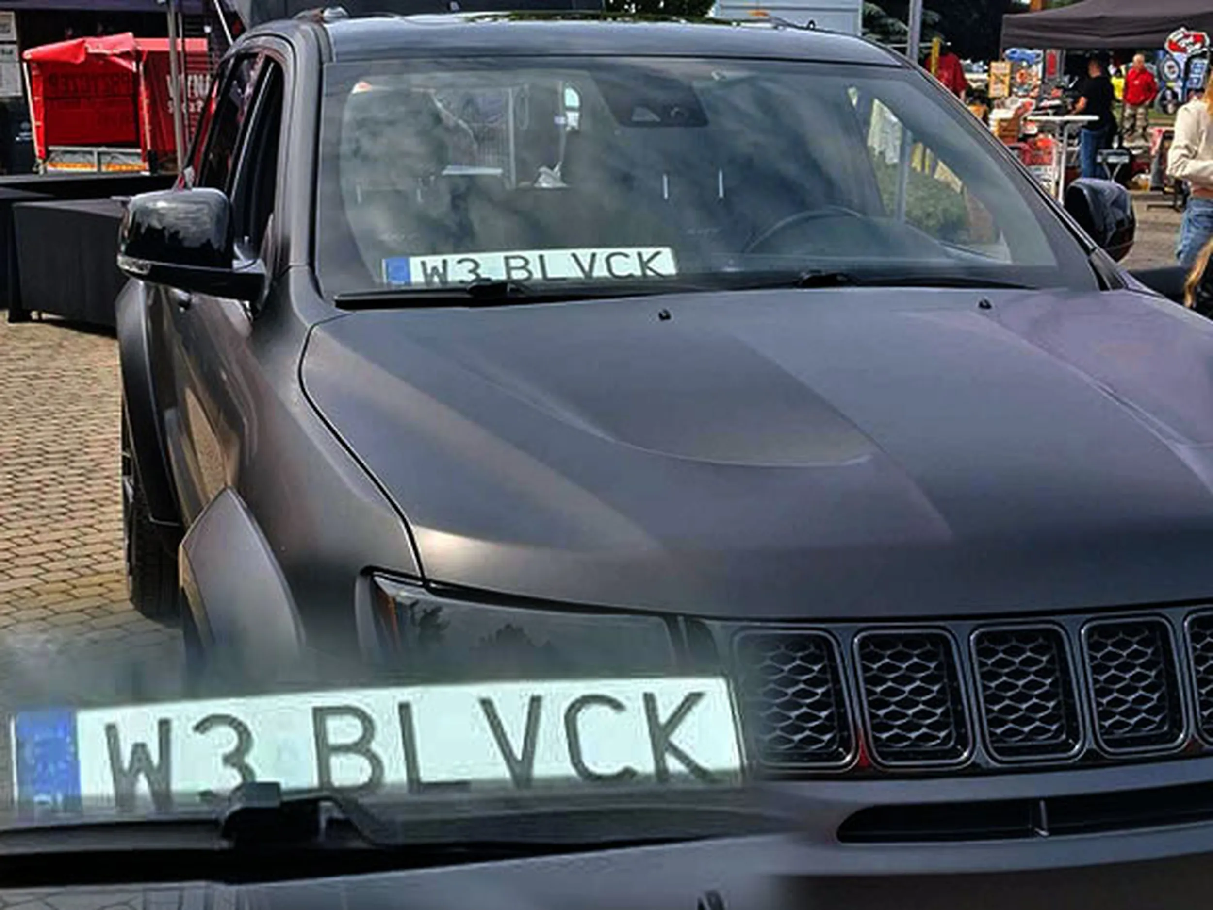 Fajny numer, blacha W3 BLVCK