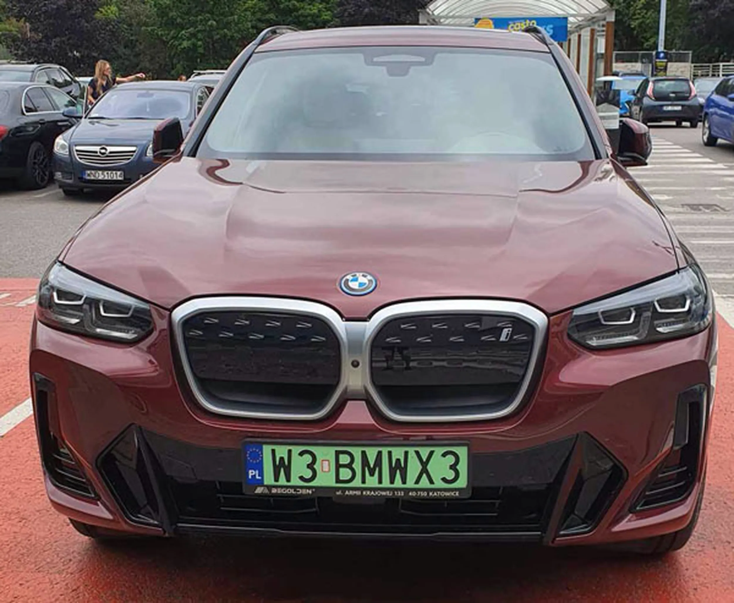 Fajny numer, blacha W3 BMWX3