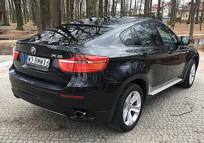 Fajny numer, blacha W3 BMWX6