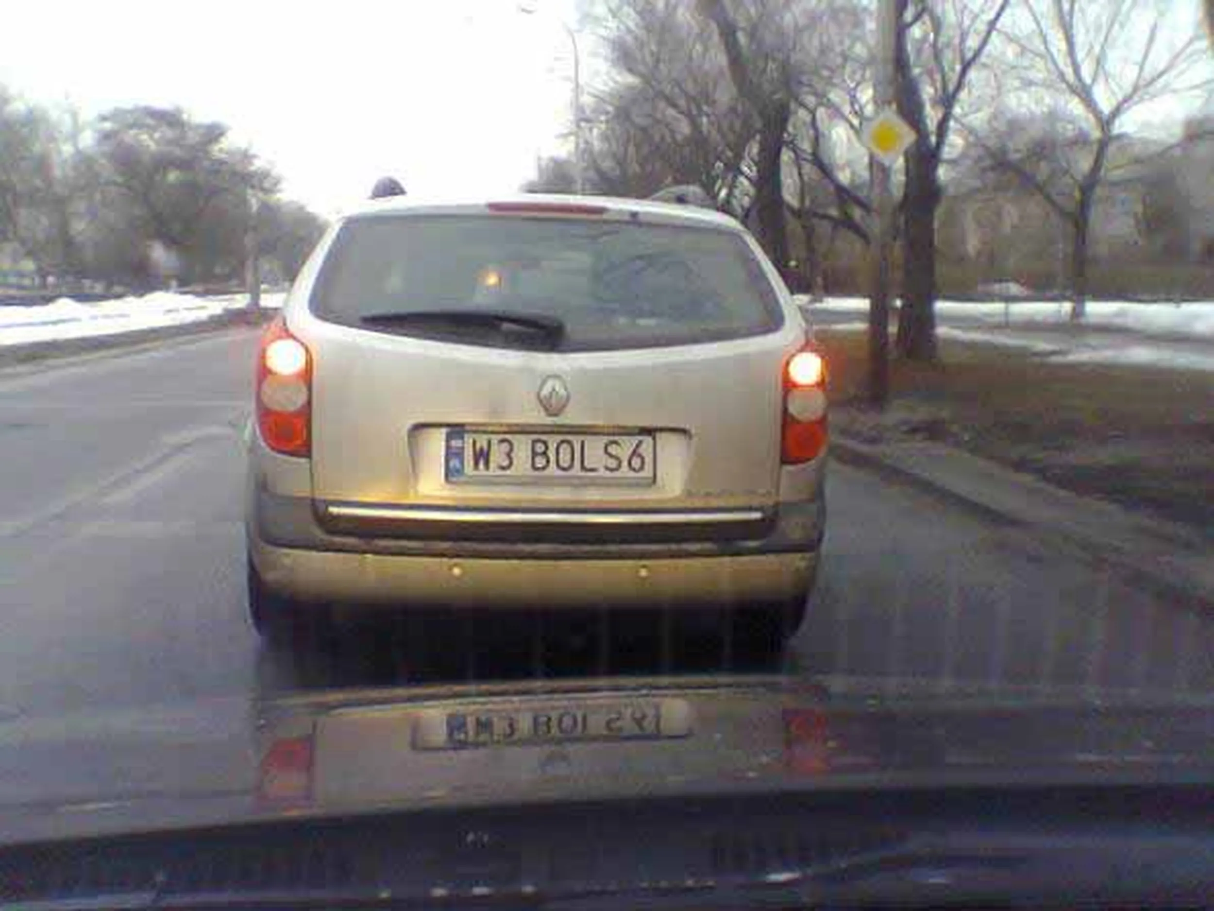 Fajny numer, blacha W3 BOLS6