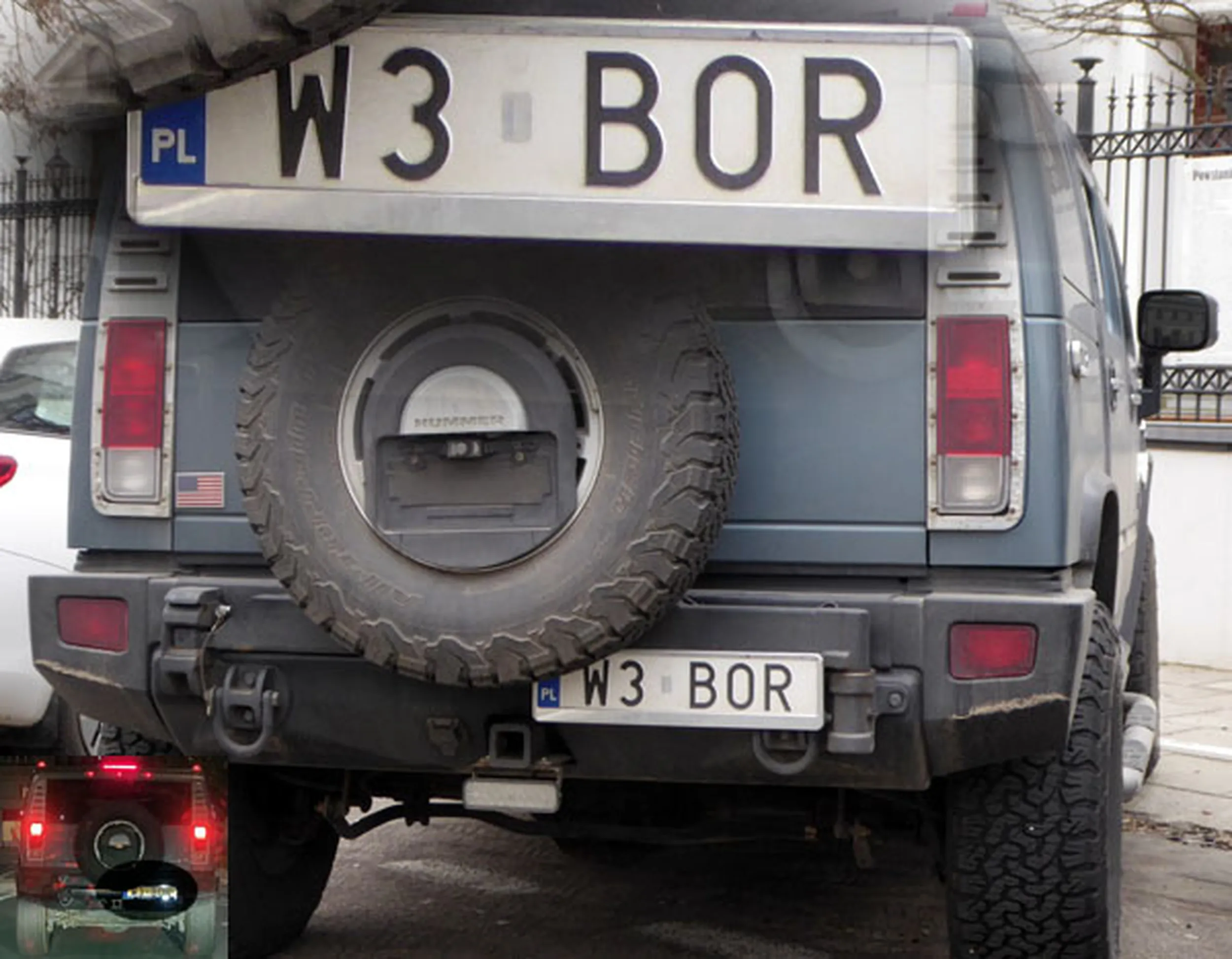 Fajny numer, blacha W3 BOR