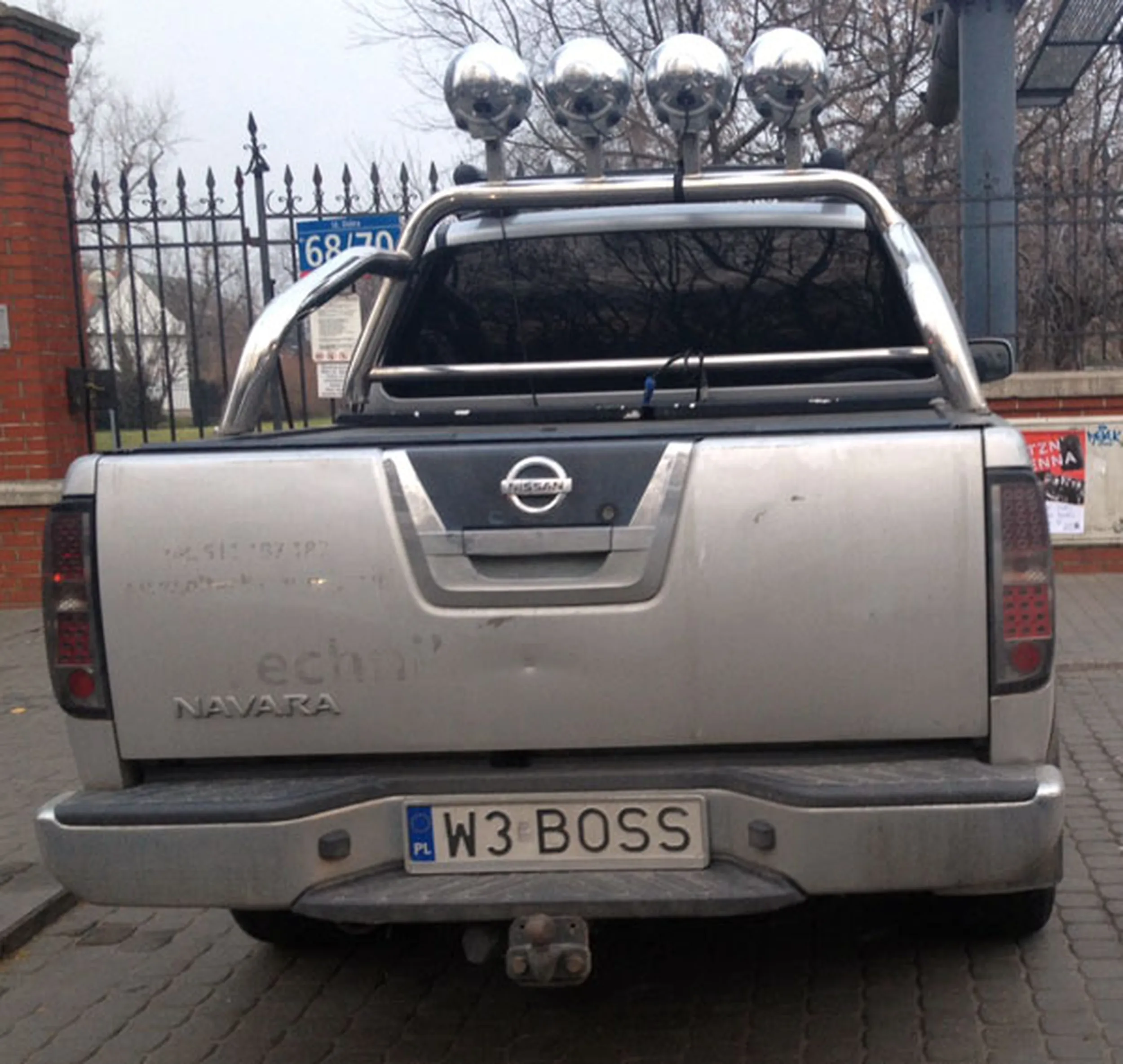 Fajny numer, blacha W3 BOSS