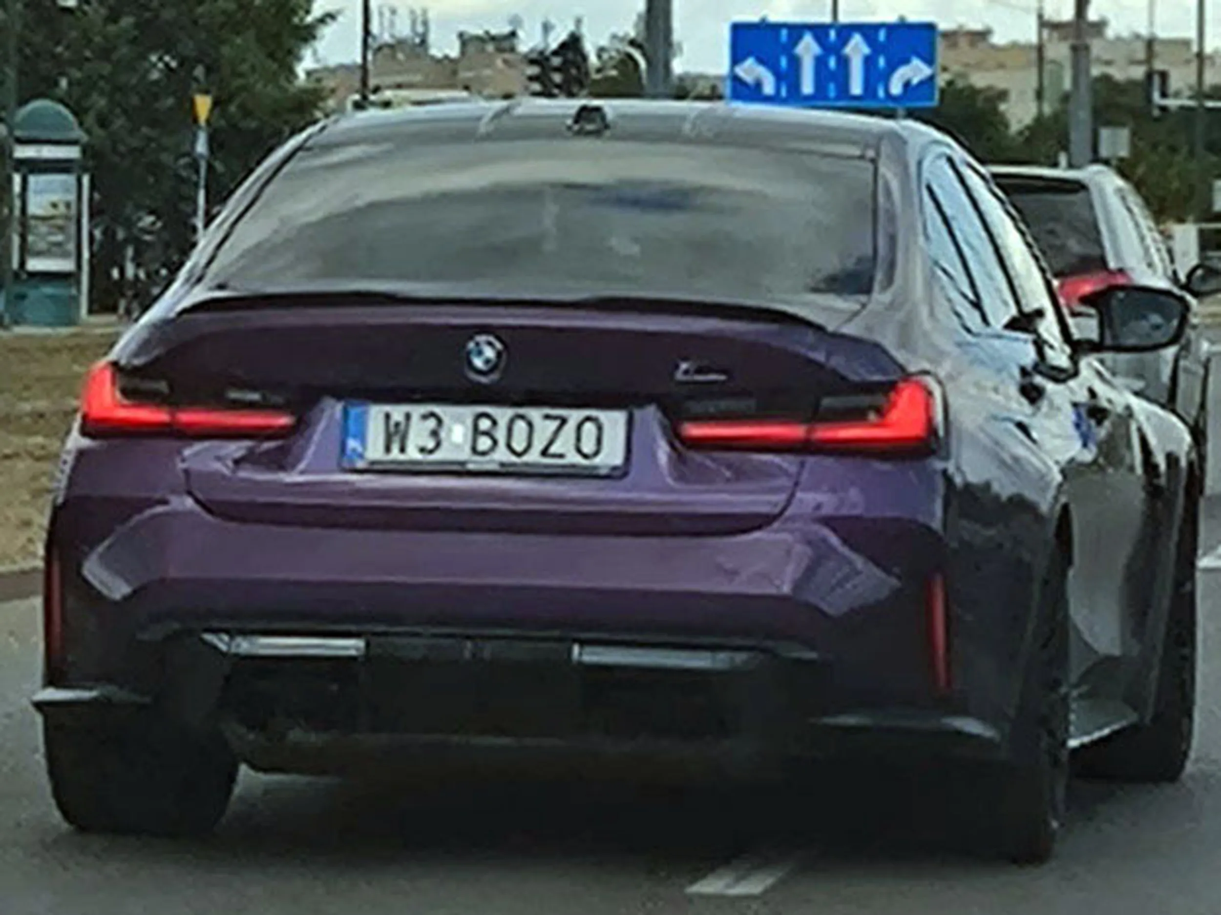 Fajny numer, blacha W3 BOZO