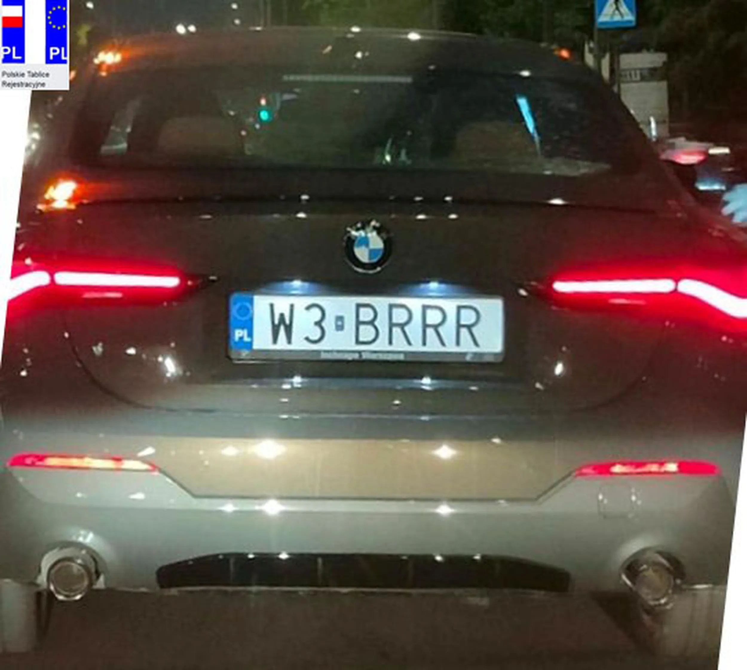 Fajny numer, blacha W3 BRRR