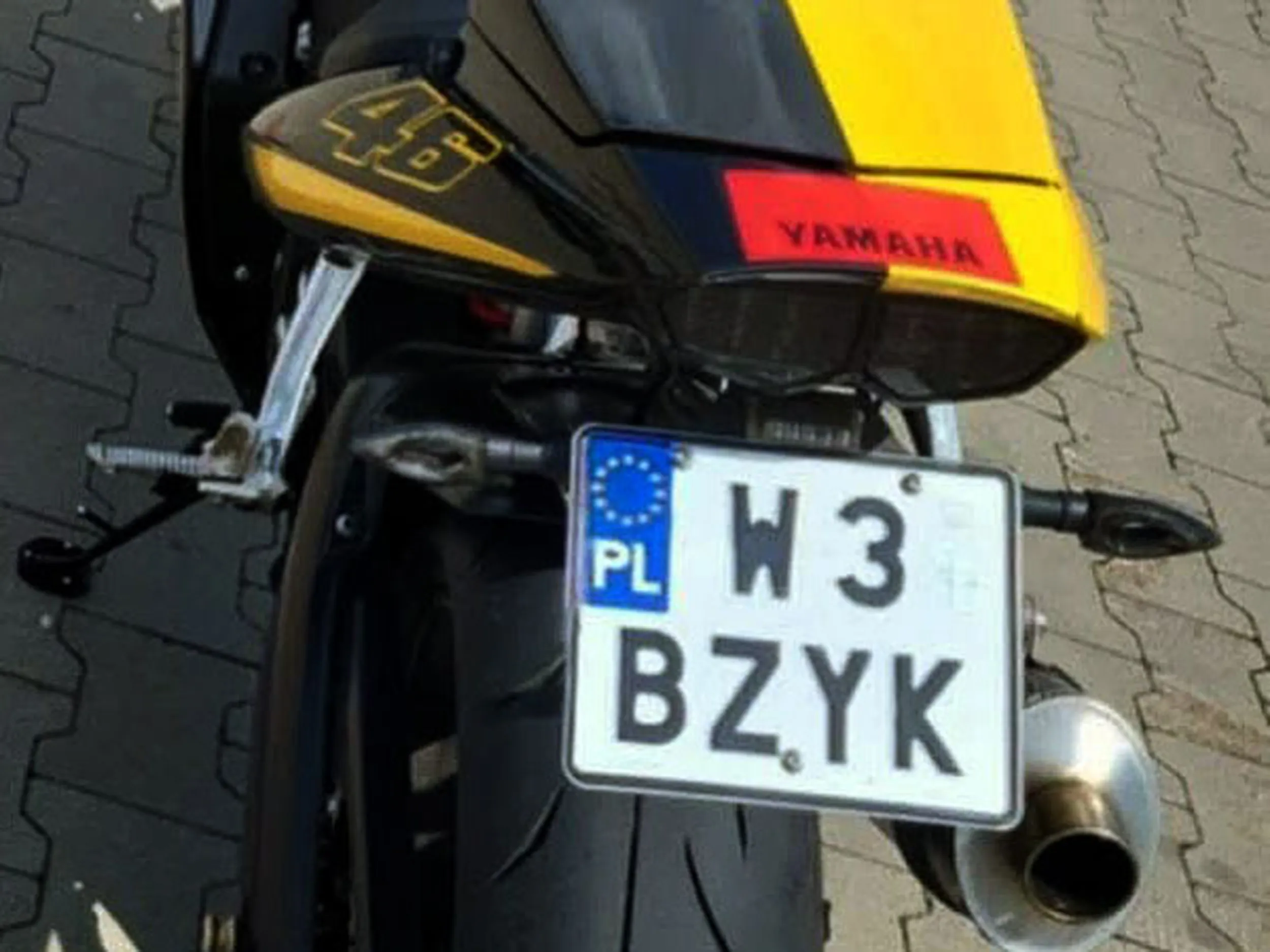 Fajny numer, blacha W3 BZYK