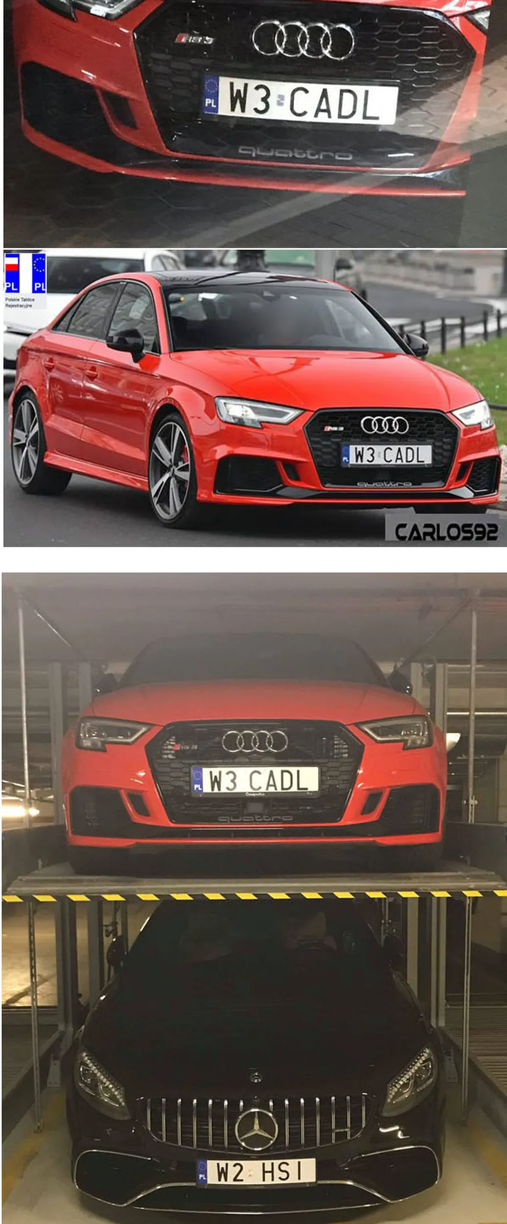 Fajny numer, blacha W3 CADL