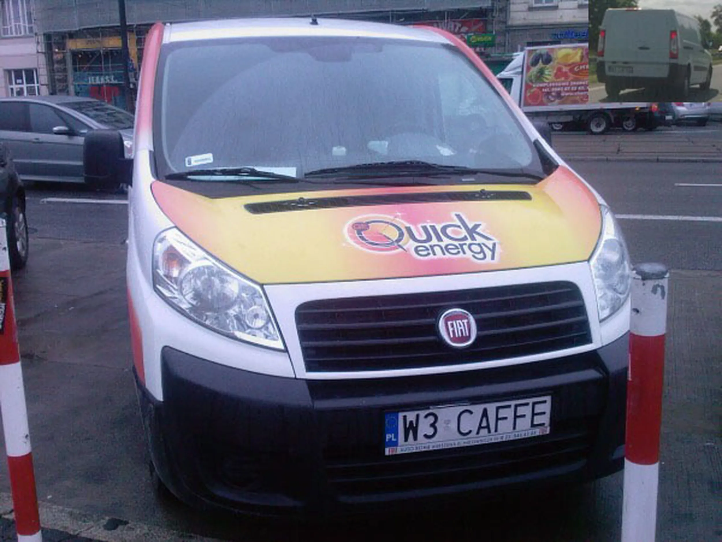 Fajny numer, blacha W3 CAFFE