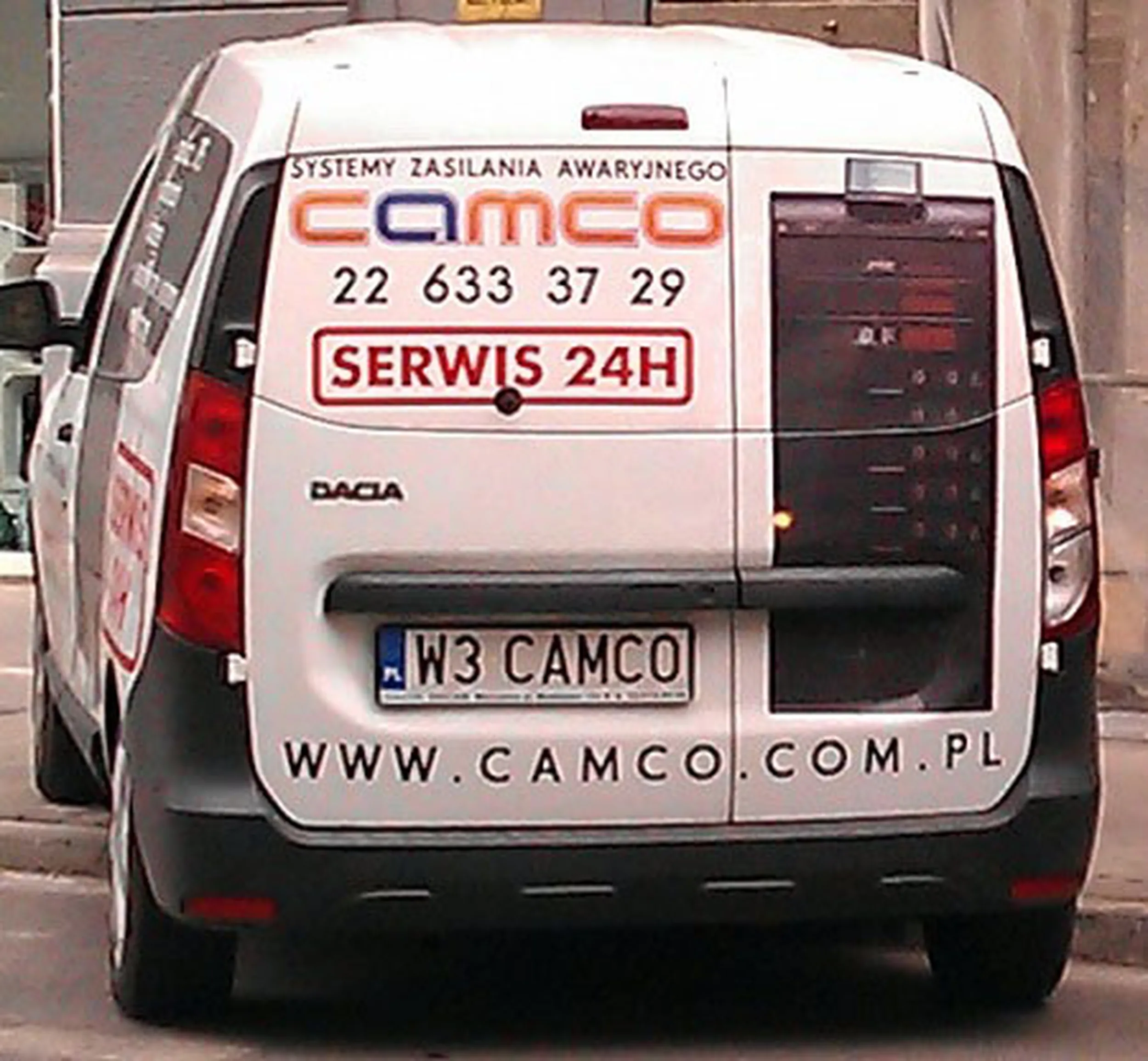 Fajny numer, blacha W3 CAMCO