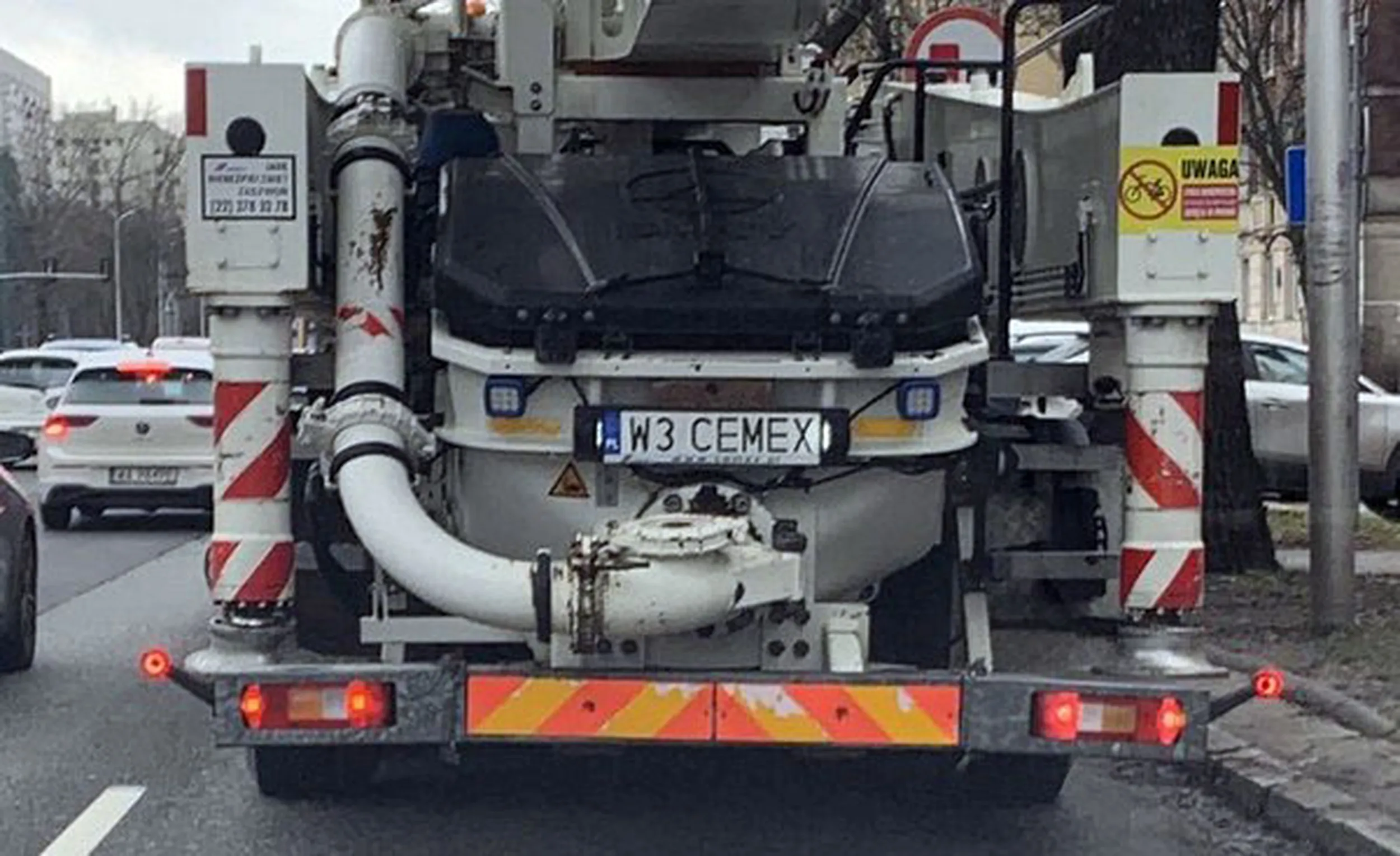 Fajny numer, blacha W3 CEMEX