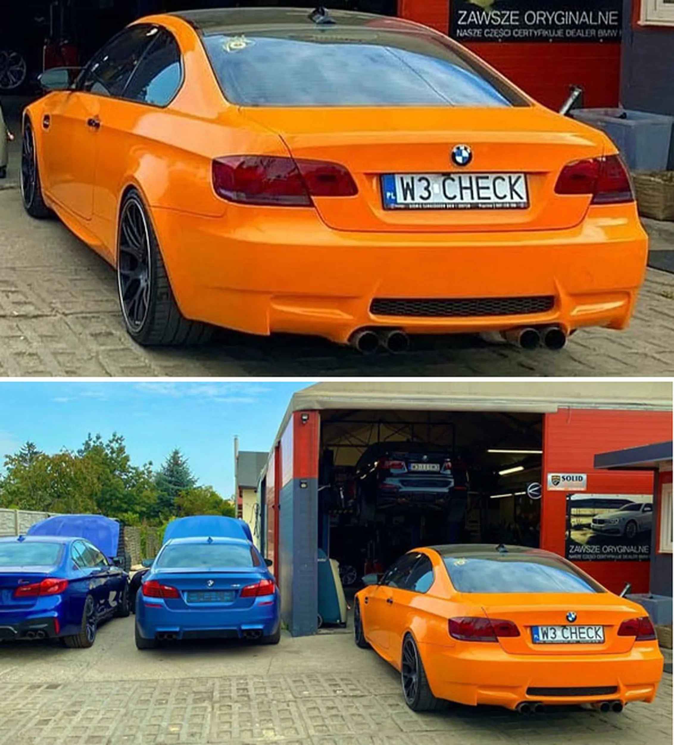 Fajny numer, blacha W3 CHECK