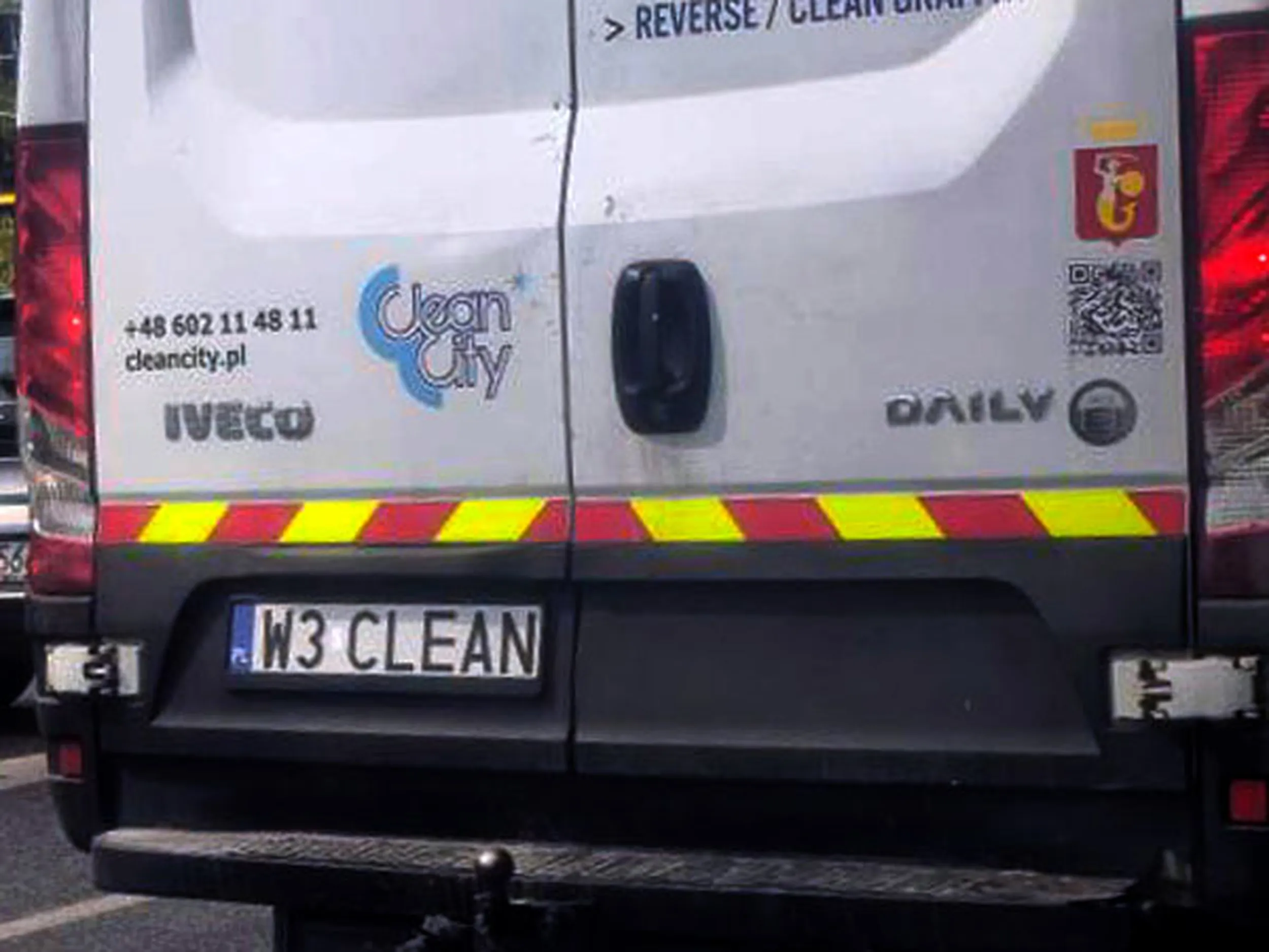 Fajny numer, blacha W3 CLEAN