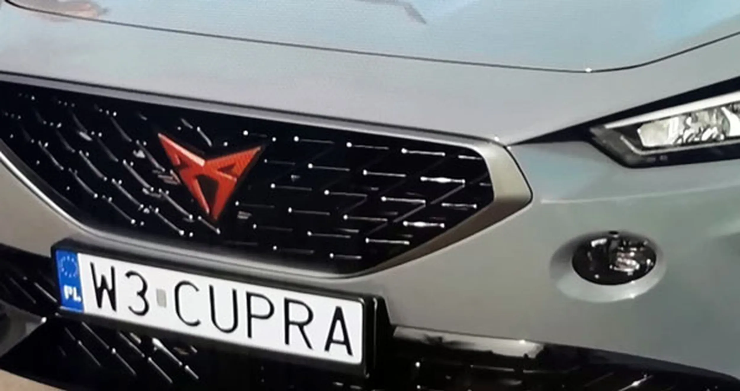 Fajny numer, blacha W3 CUPRA